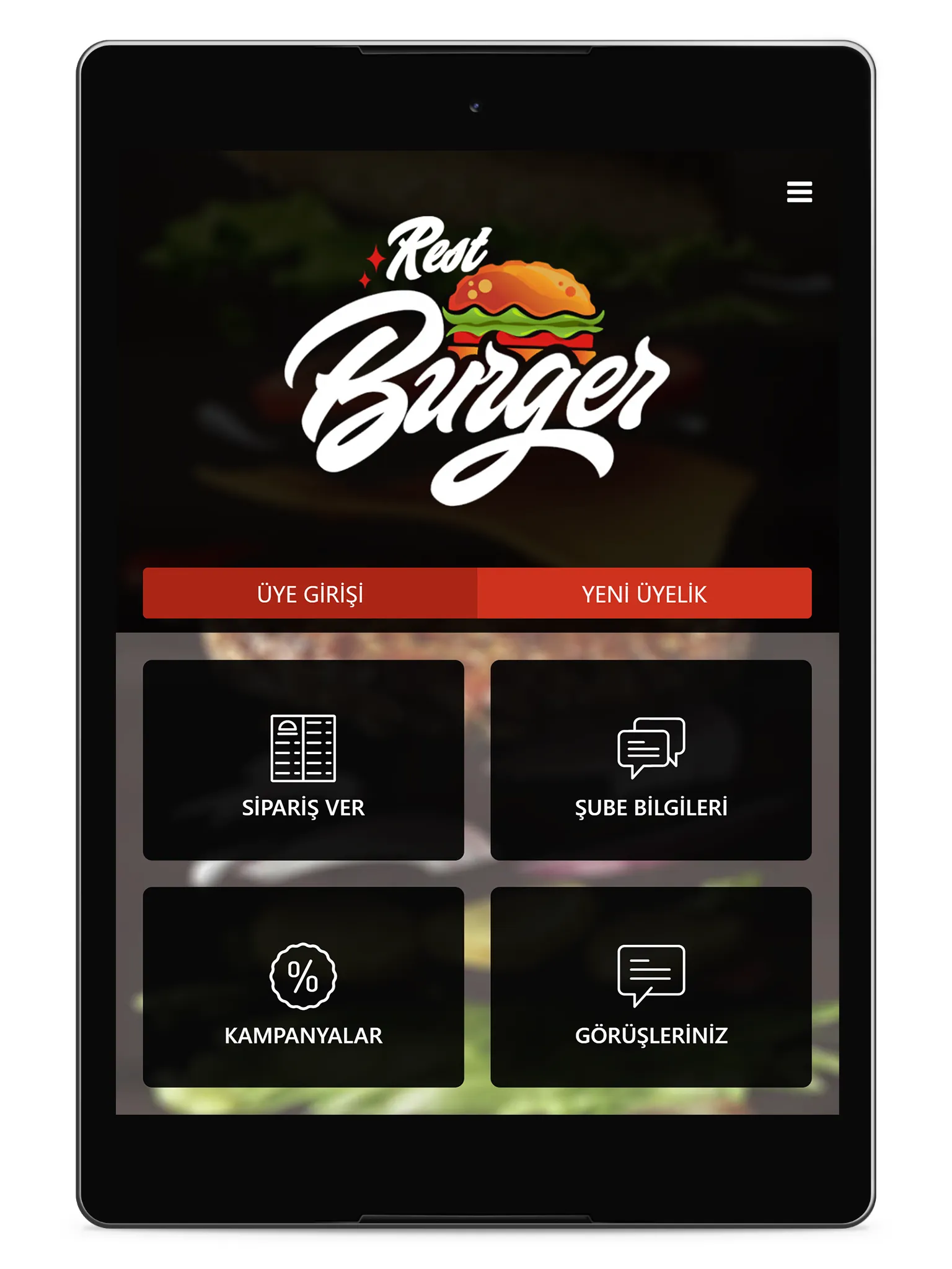 RestBurger | Indus Appstore | Screenshot