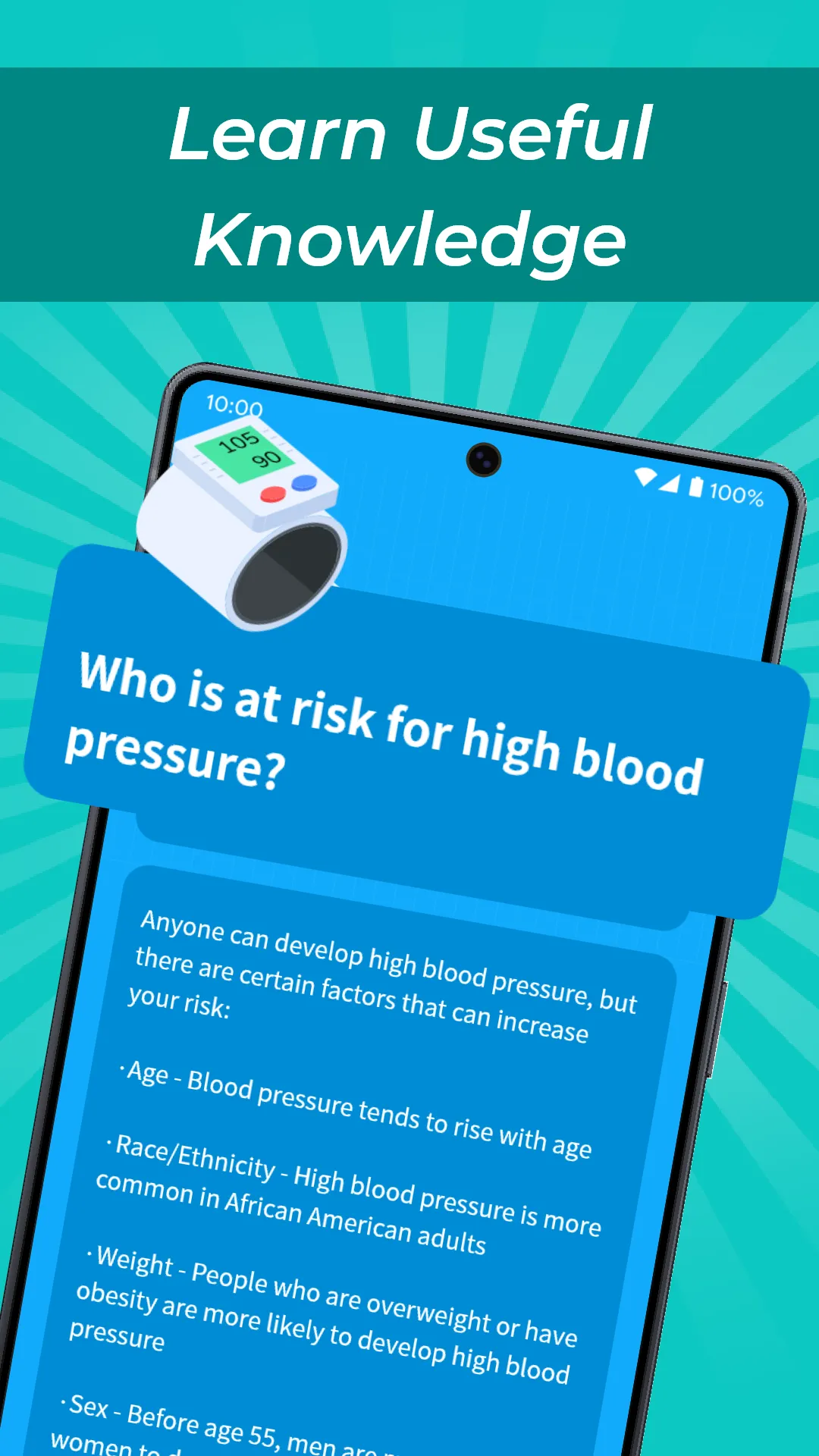 Blood Pressure Plan | Indus Appstore | Screenshot