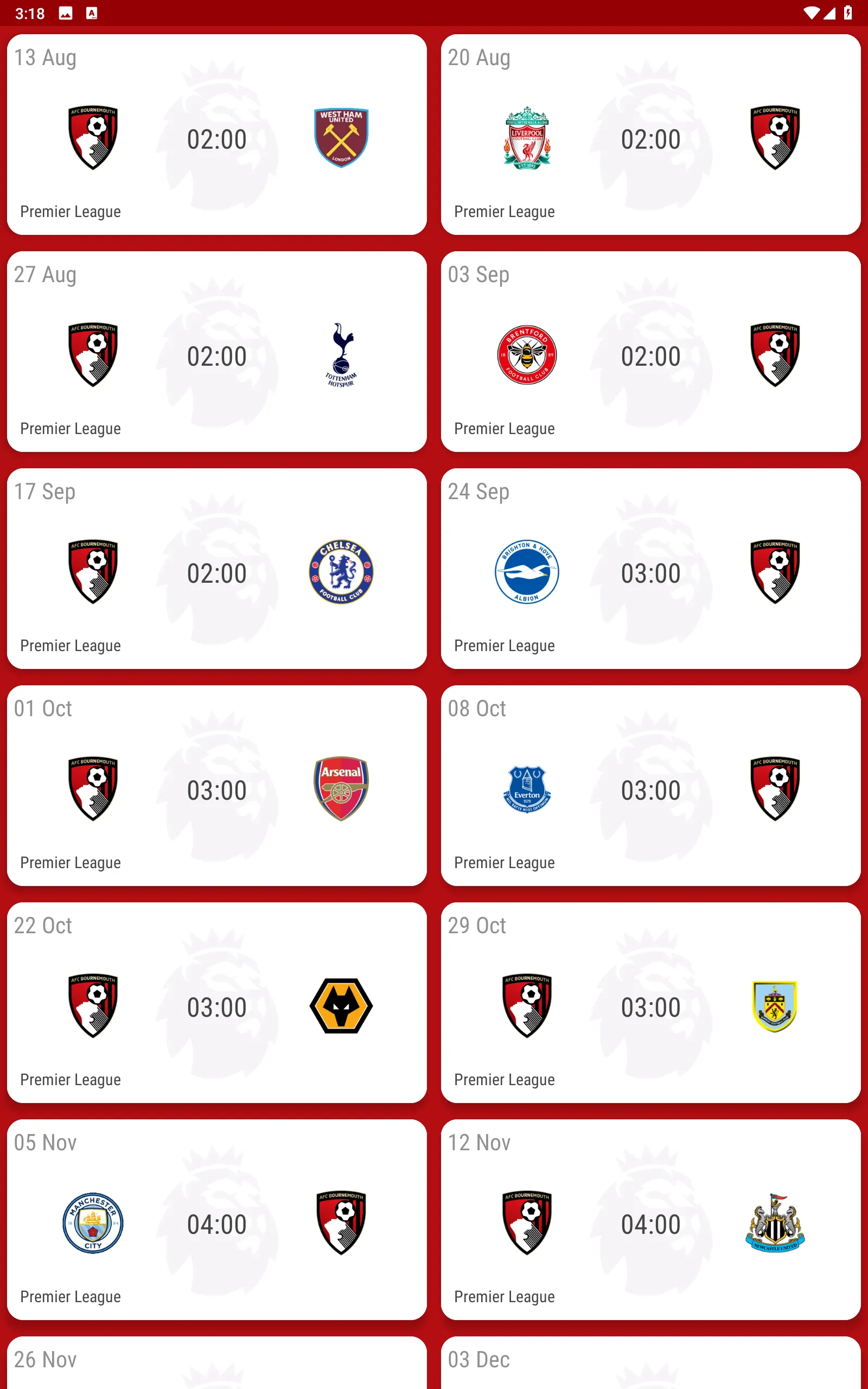 AFC Bournemouth Fan App | Indus Appstore | Screenshot