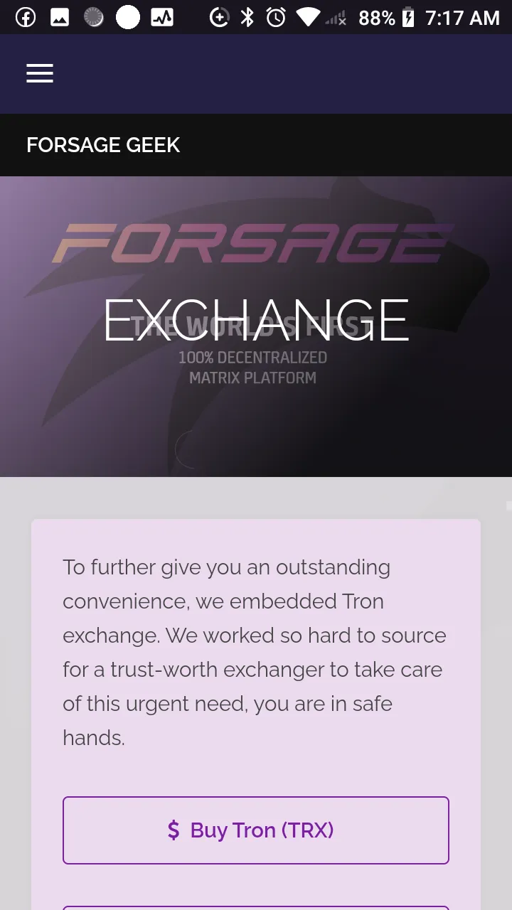 Forsage BUSD | Indus Appstore | Screenshot