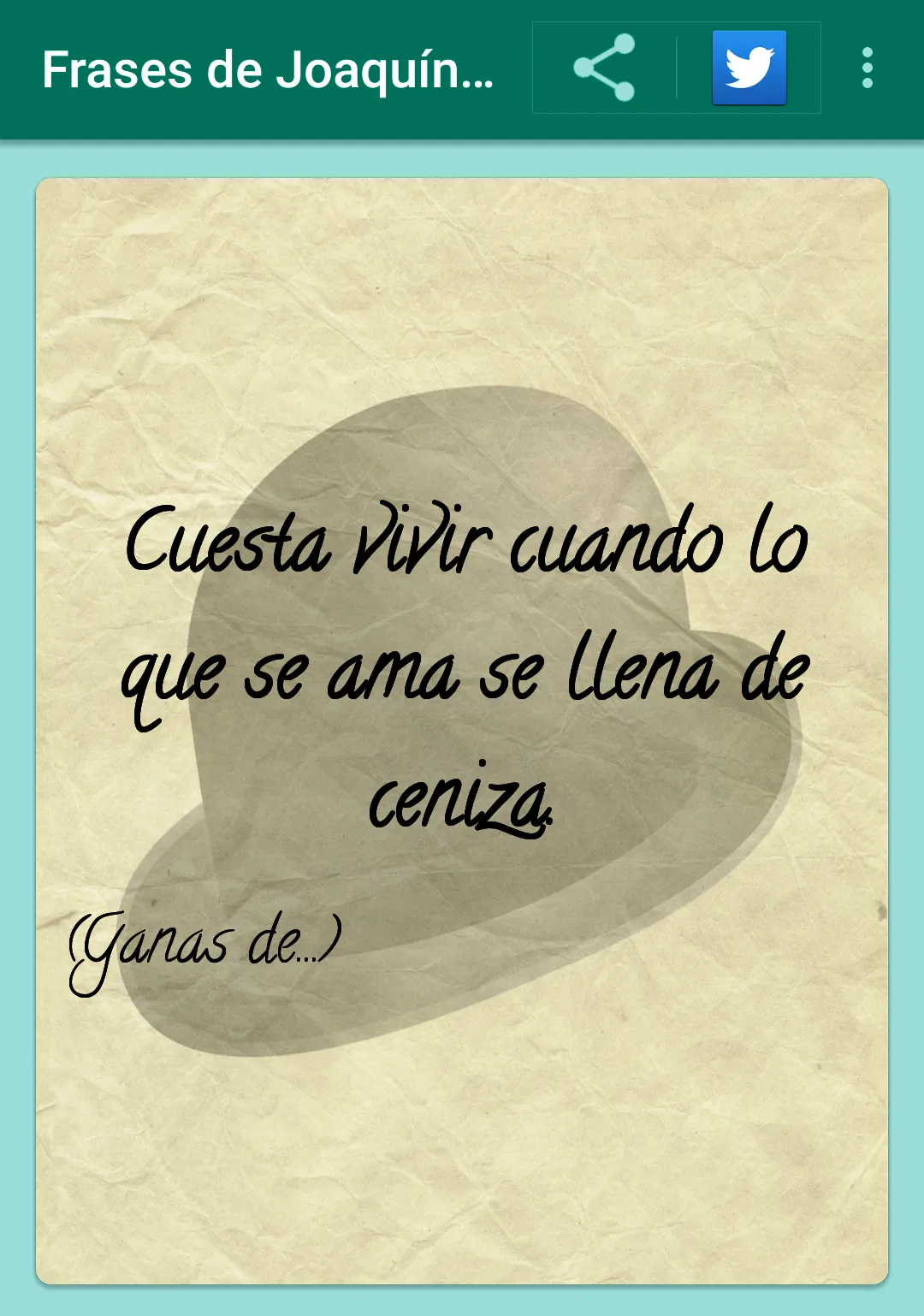 Joaquín Sabina Quotes | Indus Appstore | Screenshot