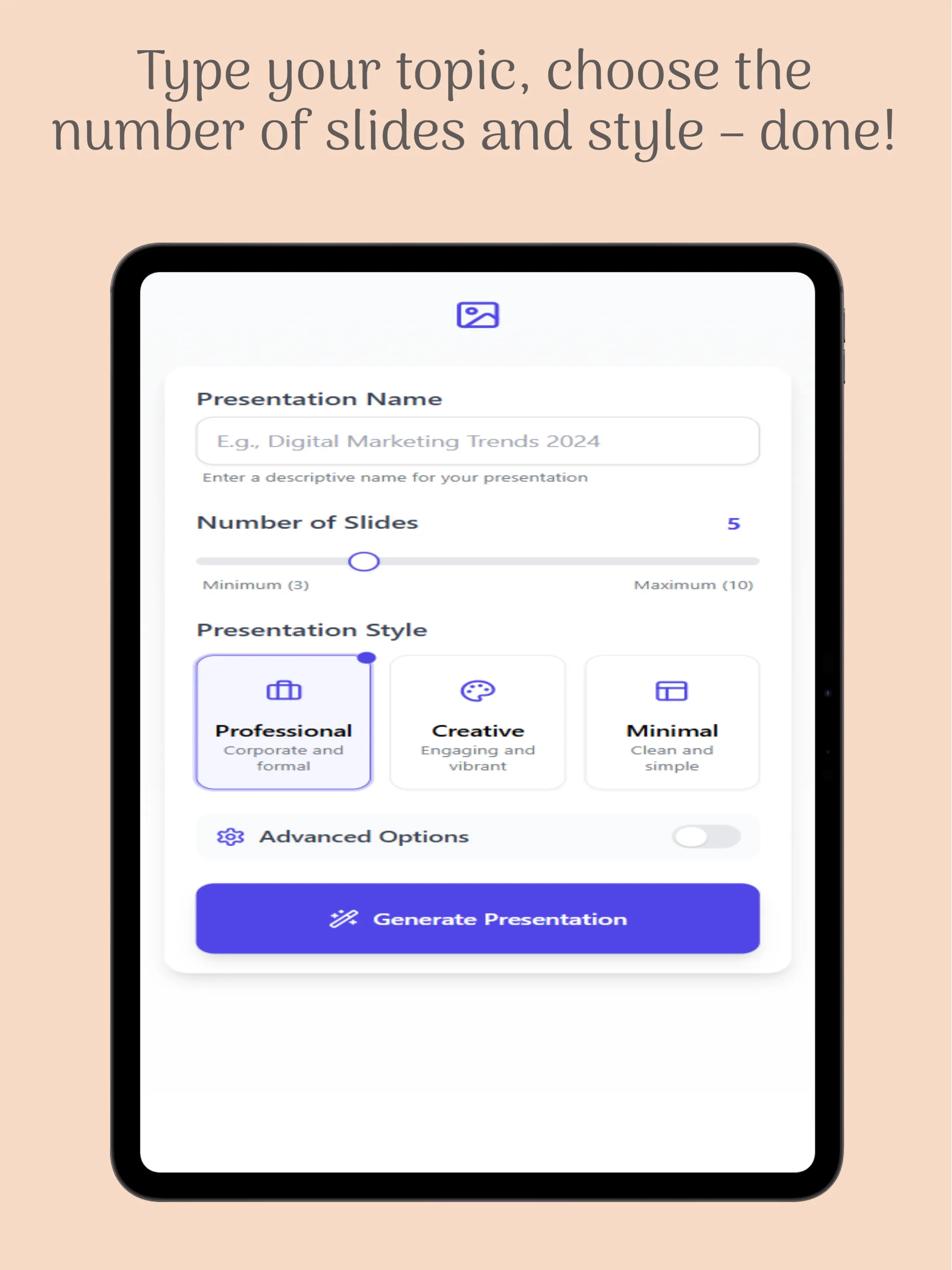 Gamma PPT AI | Indus Appstore | Screenshot