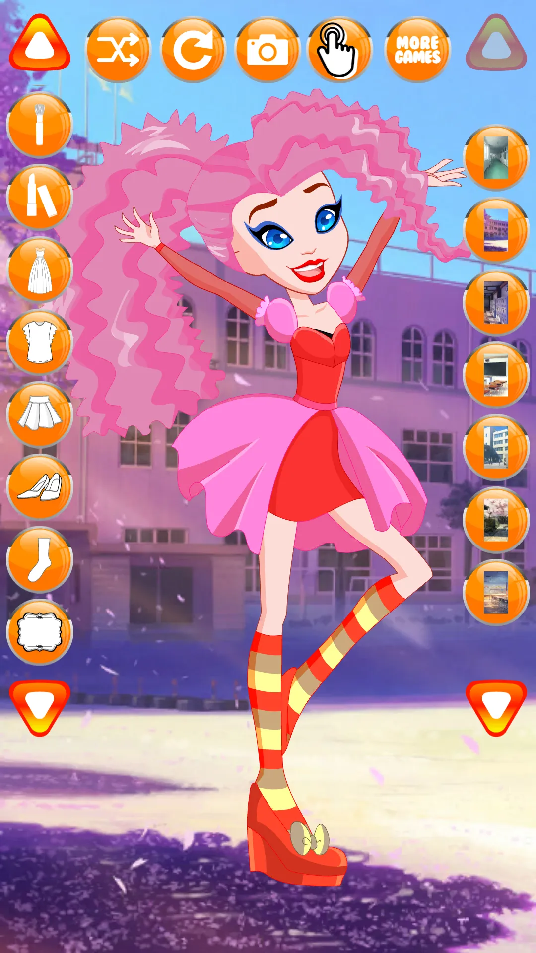 College Student Pony Dress Up | Indus Appstore | Screenshot