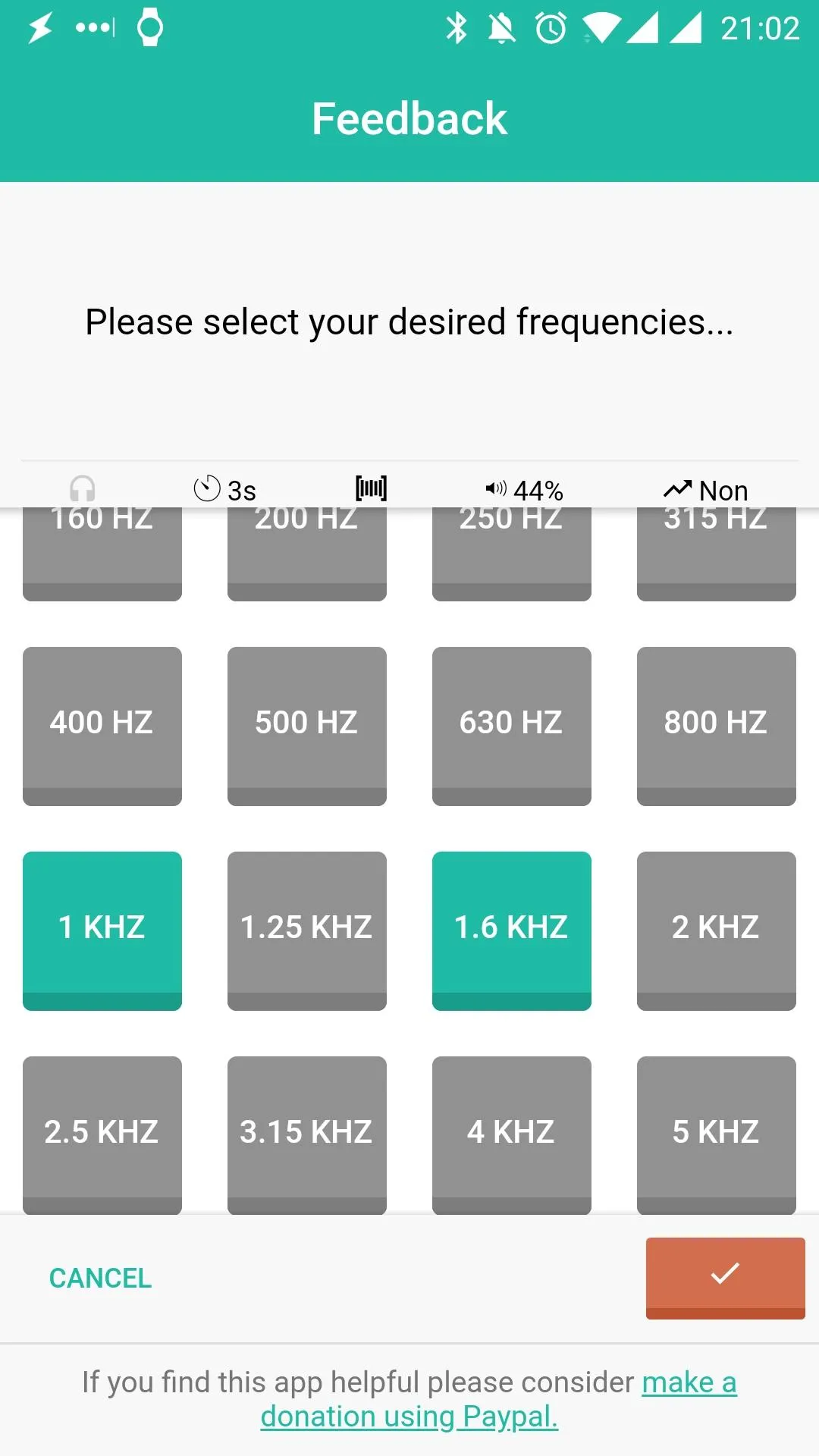 Audio Training EQ and Feedback | Indus Appstore | Screenshot