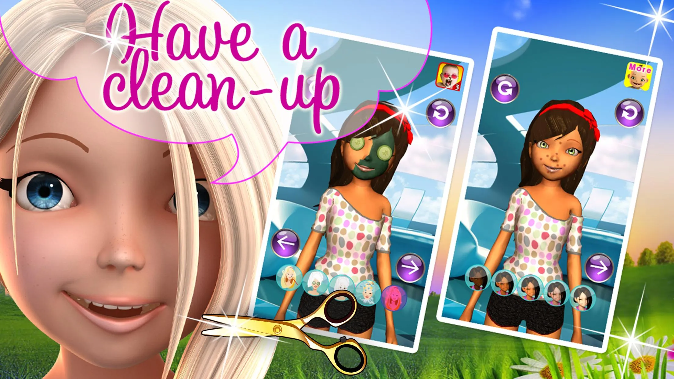 Princess 3D Salon - Girl Star | Indus Appstore | Screenshot