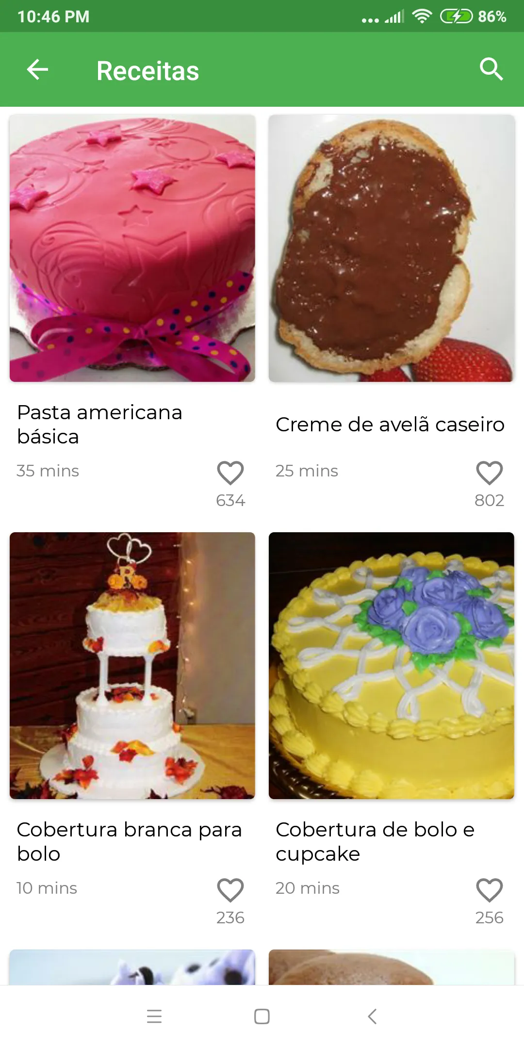 All recipes in Português | Indus Appstore | Screenshot