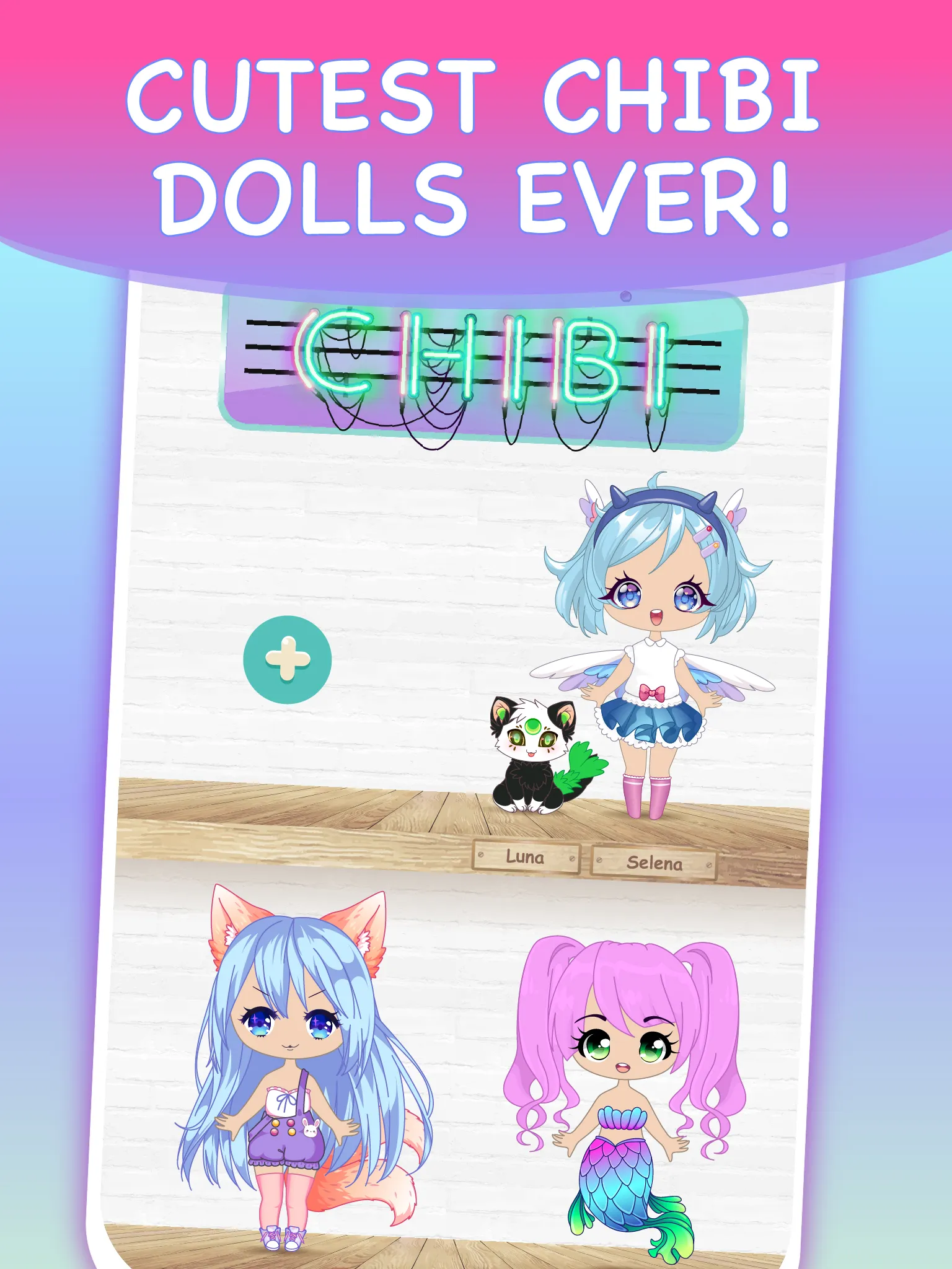 Chibi Dress Up Games for Girls | Indus Appstore | Screenshot