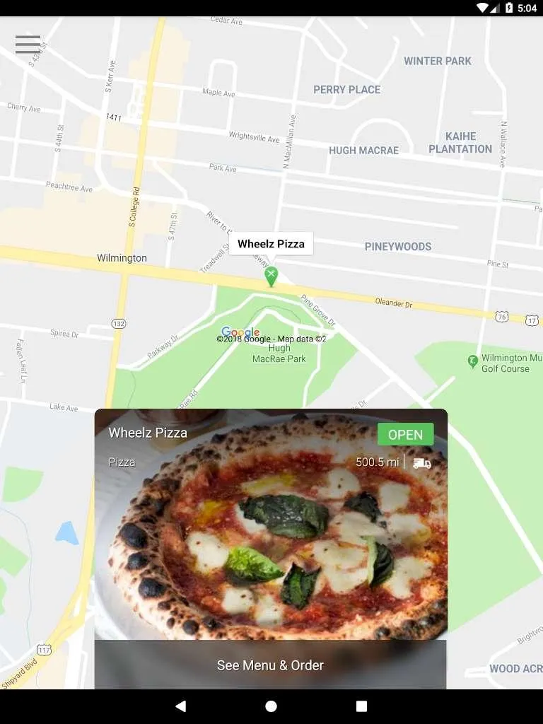 Wheelz Pizza | Indus Appstore | Screenshot