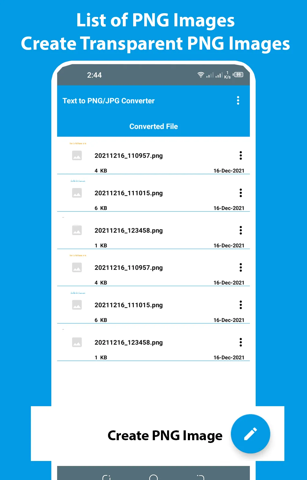 Text to Png Converter | Indus Appstore | Screenshot