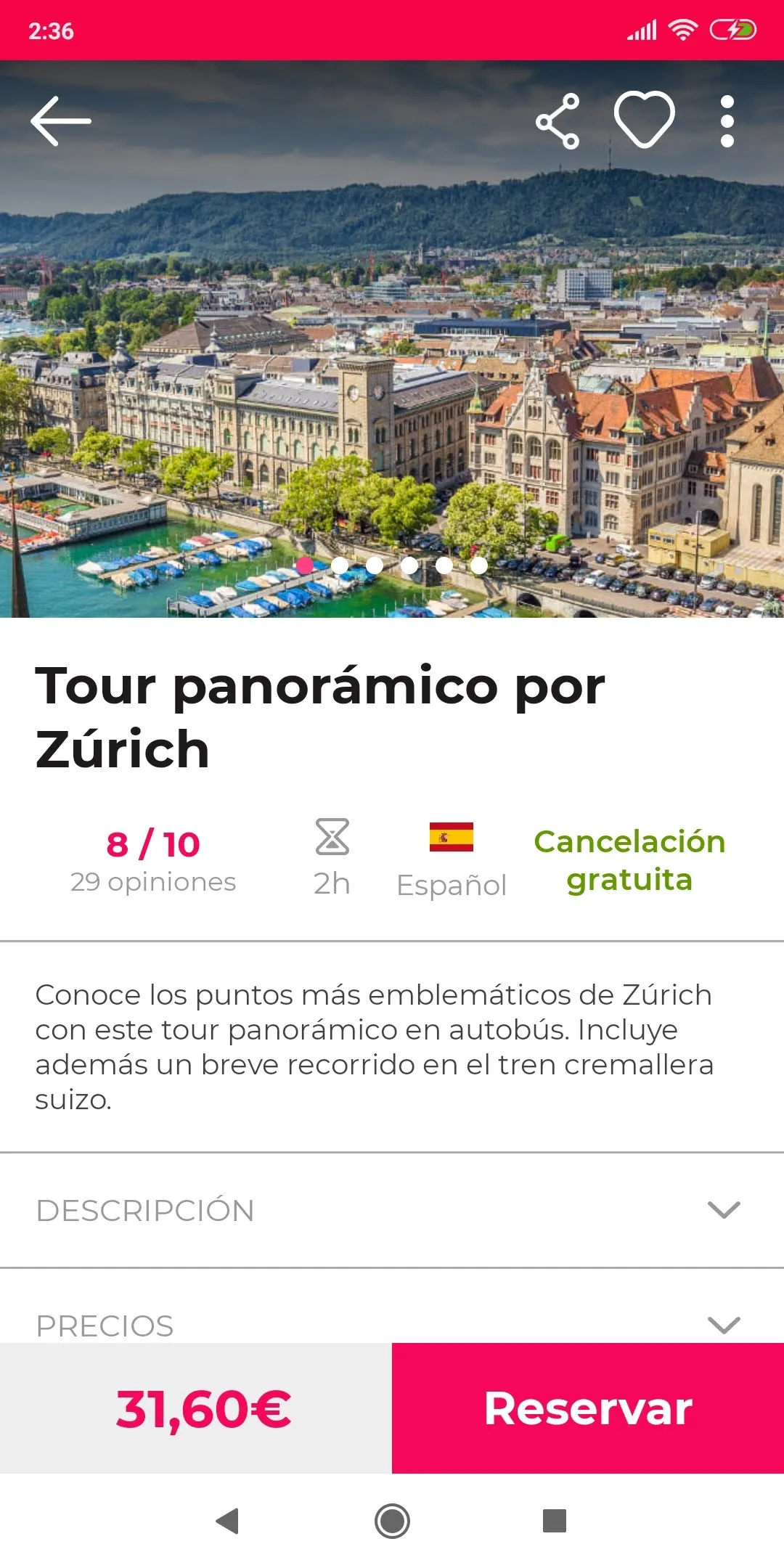 Guía de Zúrich por Civitatis | Indus Appstore | Screenshot