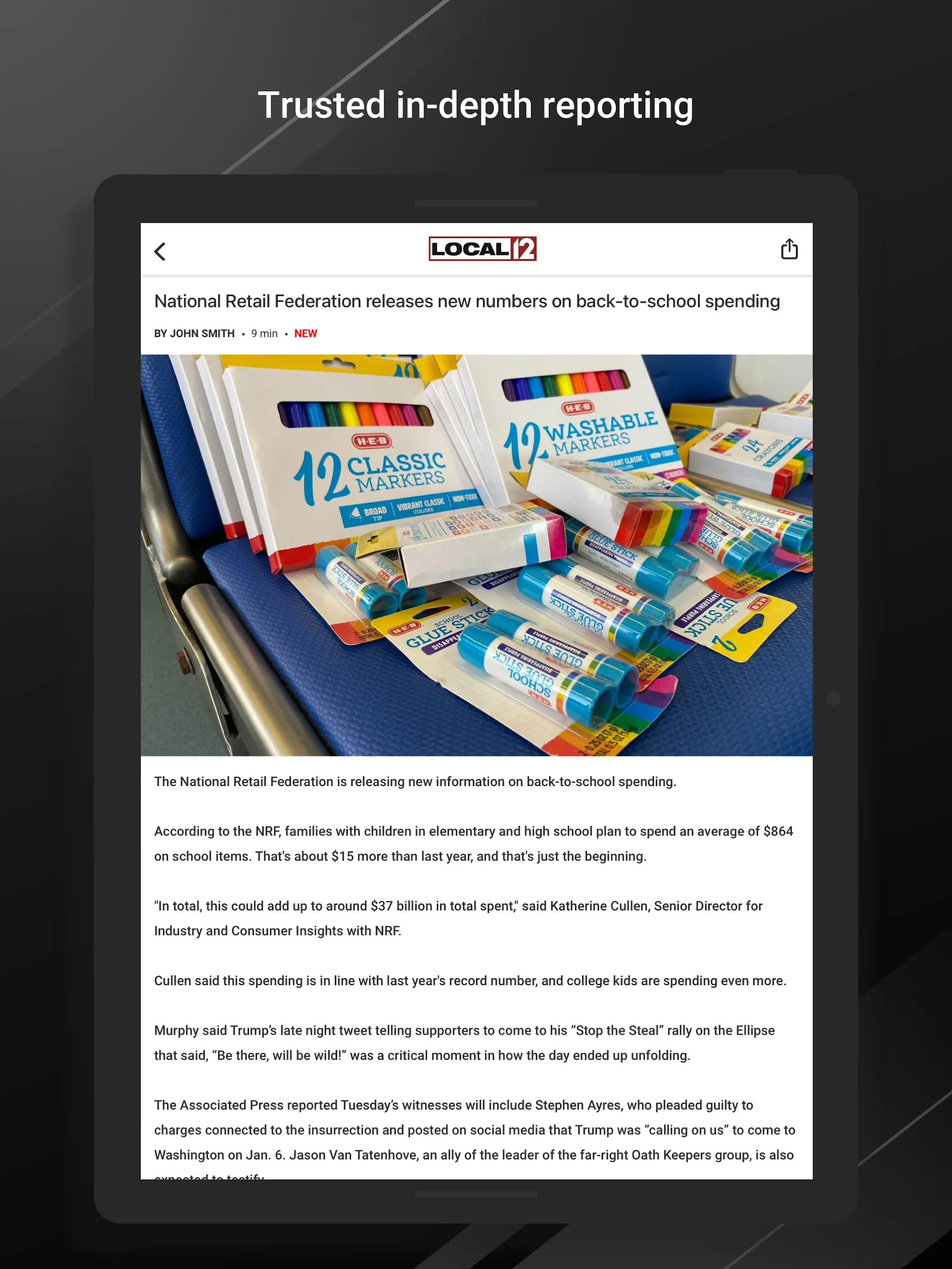 WKRC Local 12 | Indus Appstore | Screenshot
