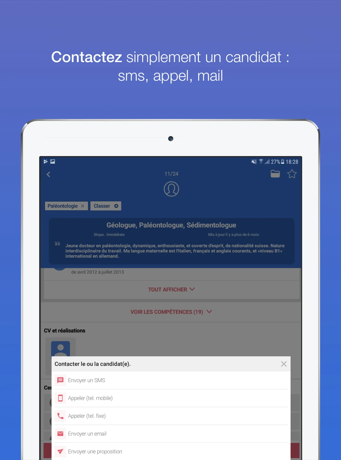 Je Recrute - Pôle emploi | Indus Appstore | Screenshot