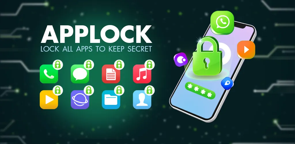 AppLock Fingerprint - App Lock | Indus Appstore | Screenshot