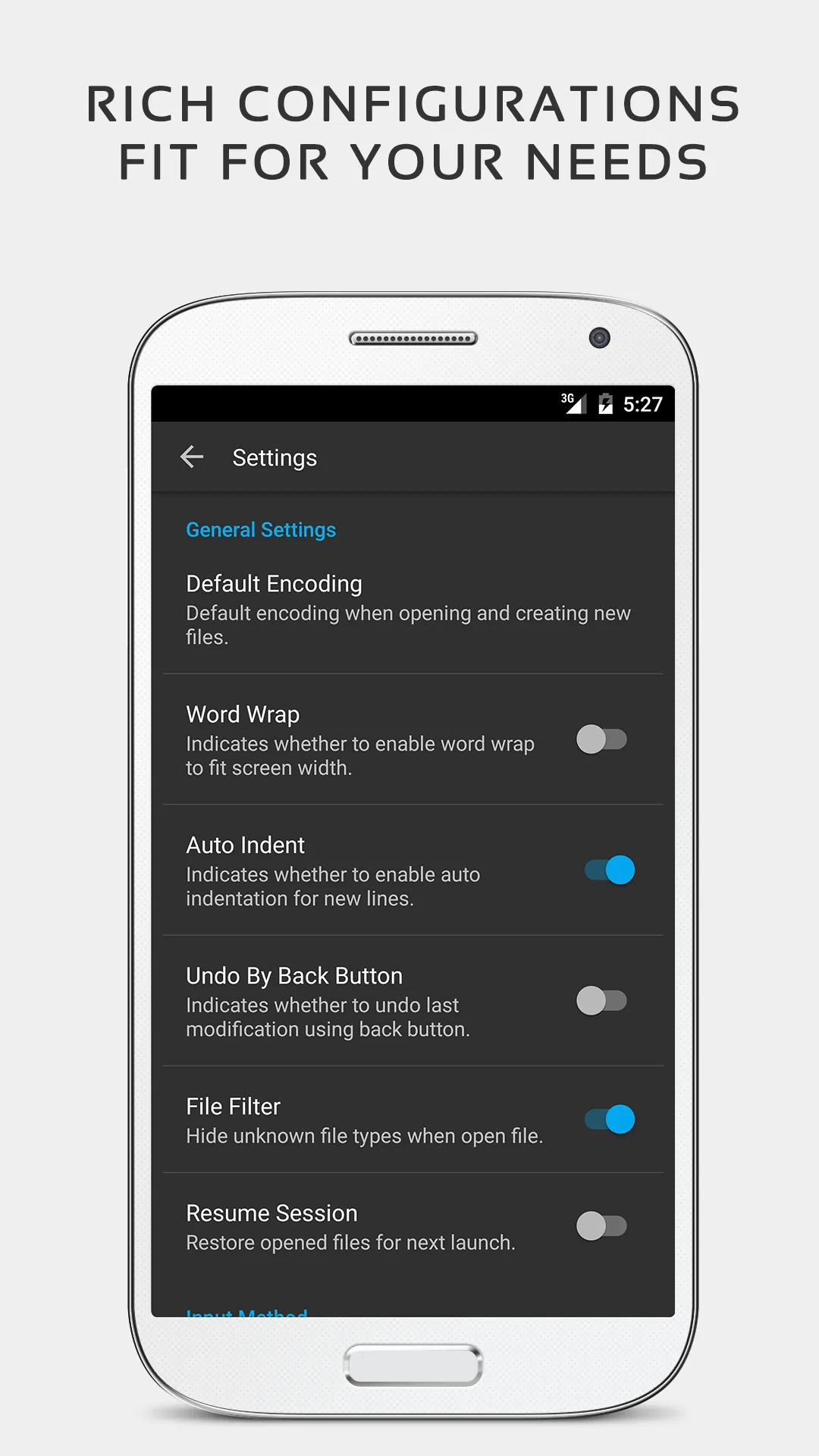 QuickEdit Text Editor | Indus Appstore | Screenshot