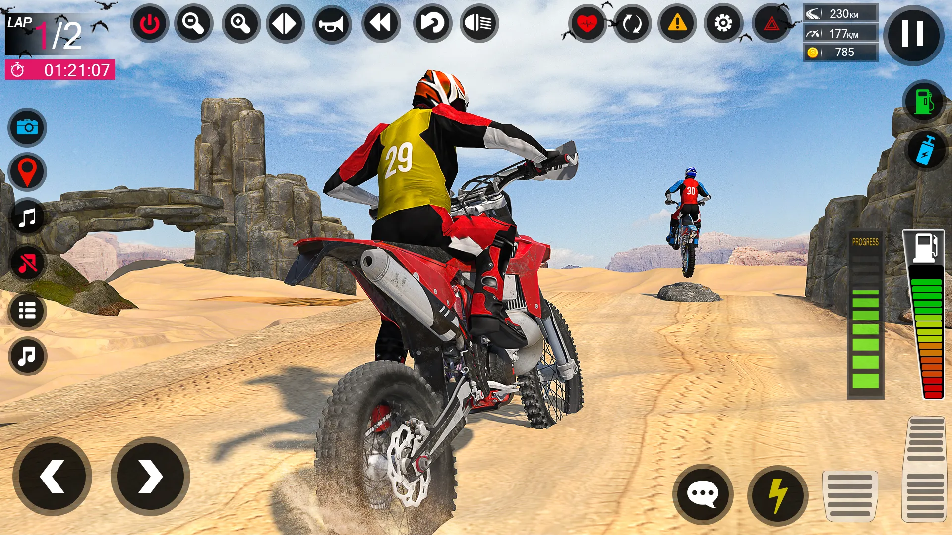 Dirt Bike Stunt - Bike Racing | Indus Appstore | Screenshot