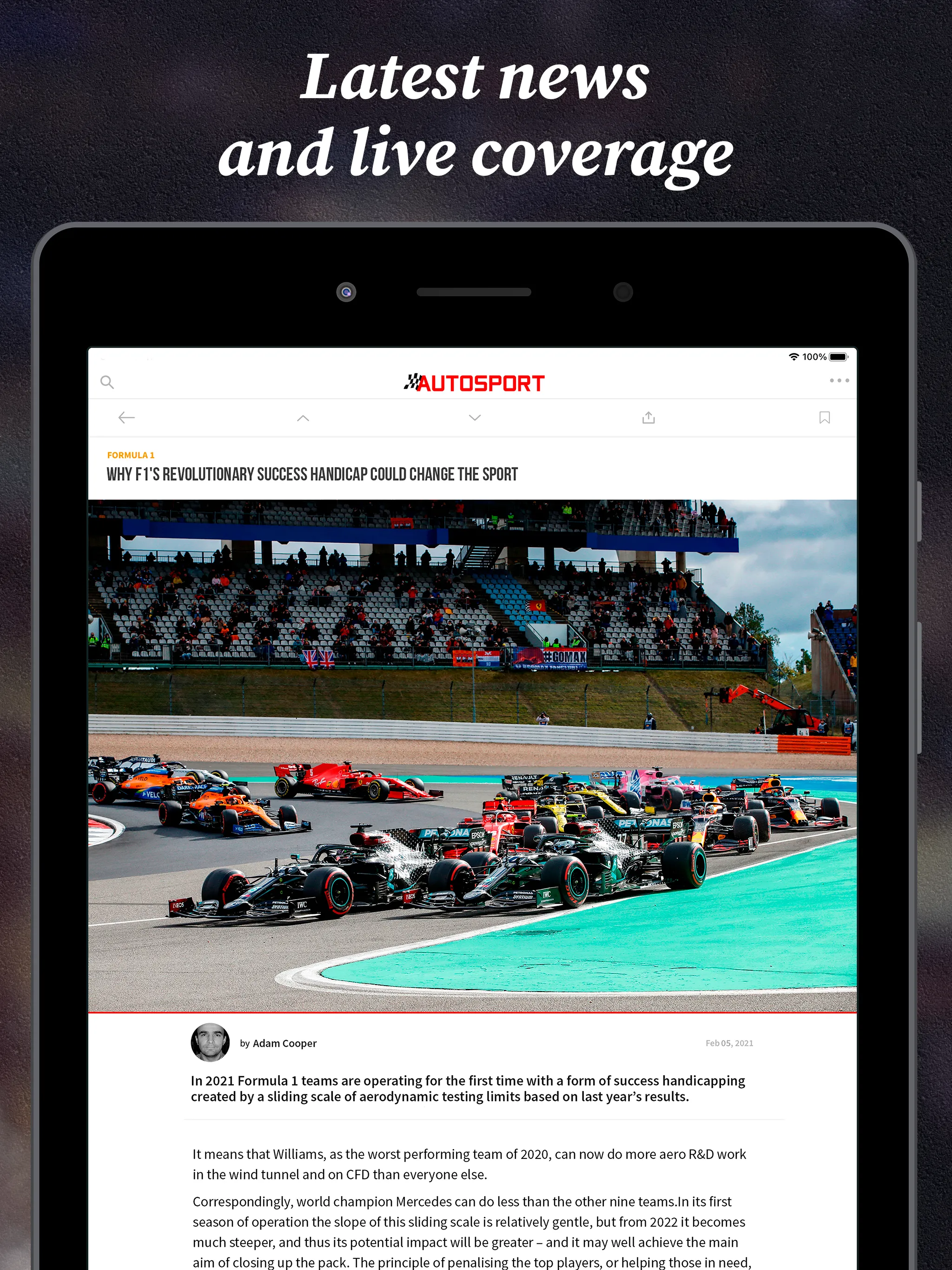 Autosport | Indus Appstore | Screenshot