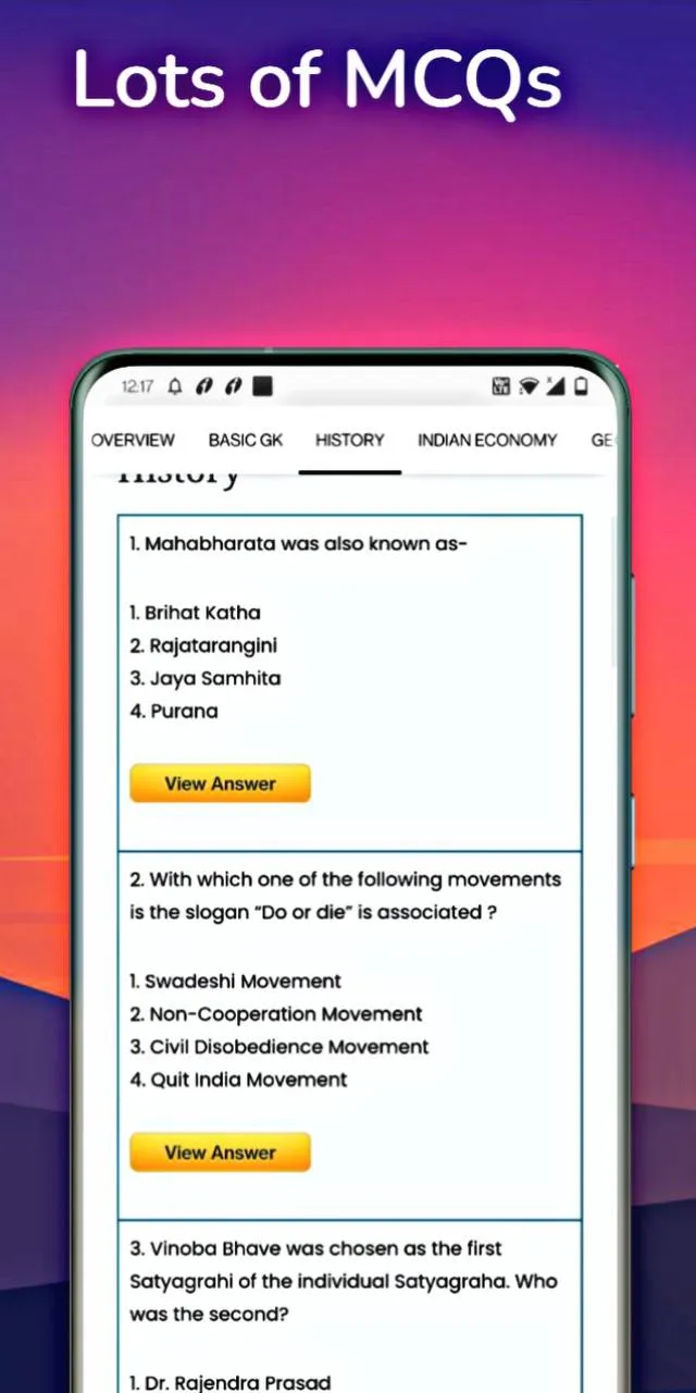 200000 GK Questions in English | Indus Appstore | Screenshot