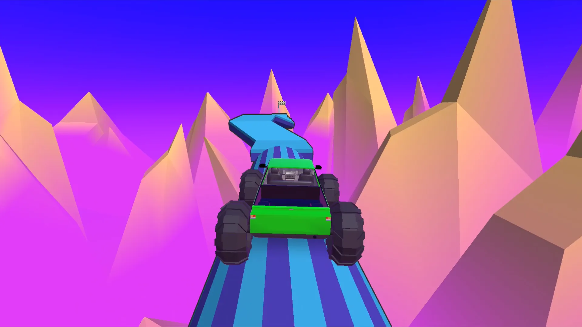 Stunt Wheels - Mountain Truck | Indus Appstore | Screenshot