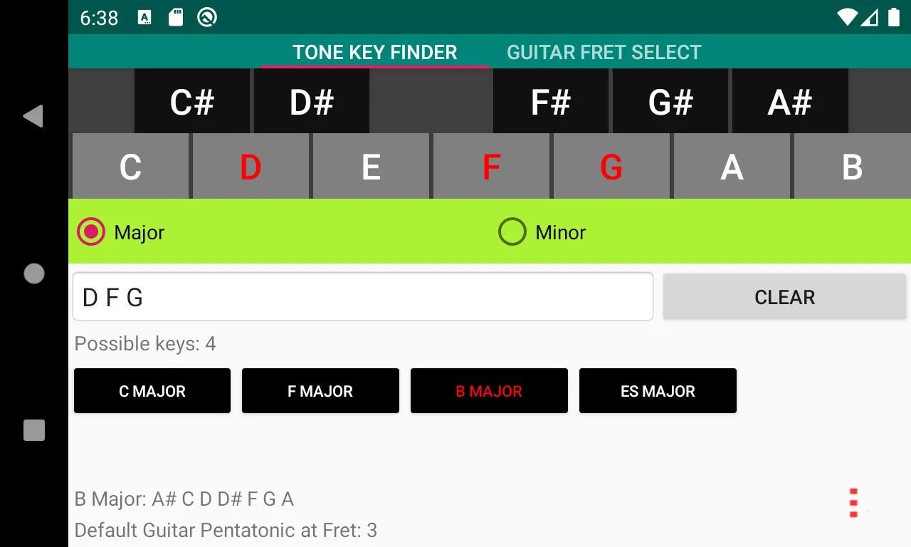 Tone Key Finder | Indus Appstore | Screenshot