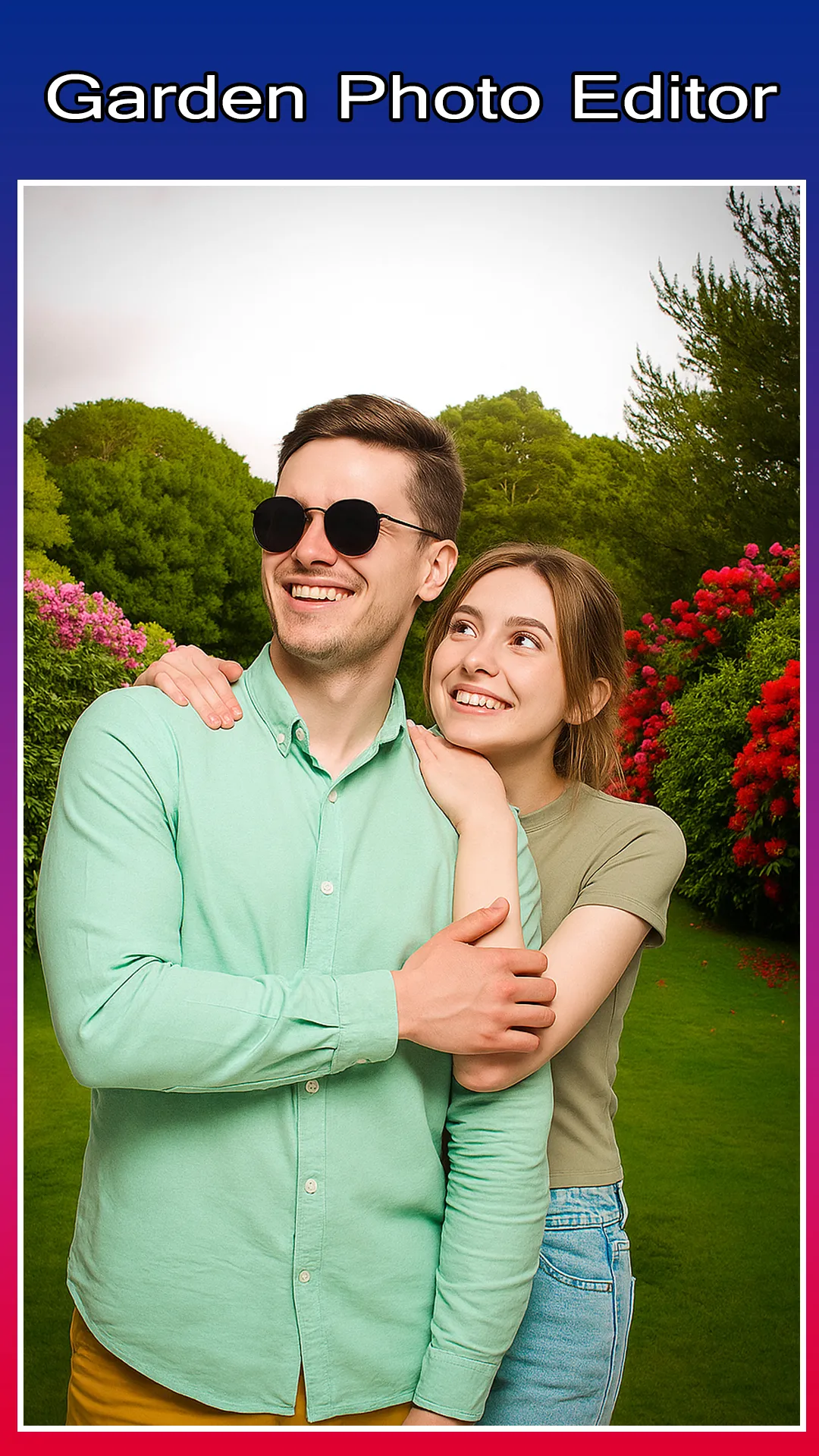 Garden photo frames / Editor | Indus Appstore | Screenshot