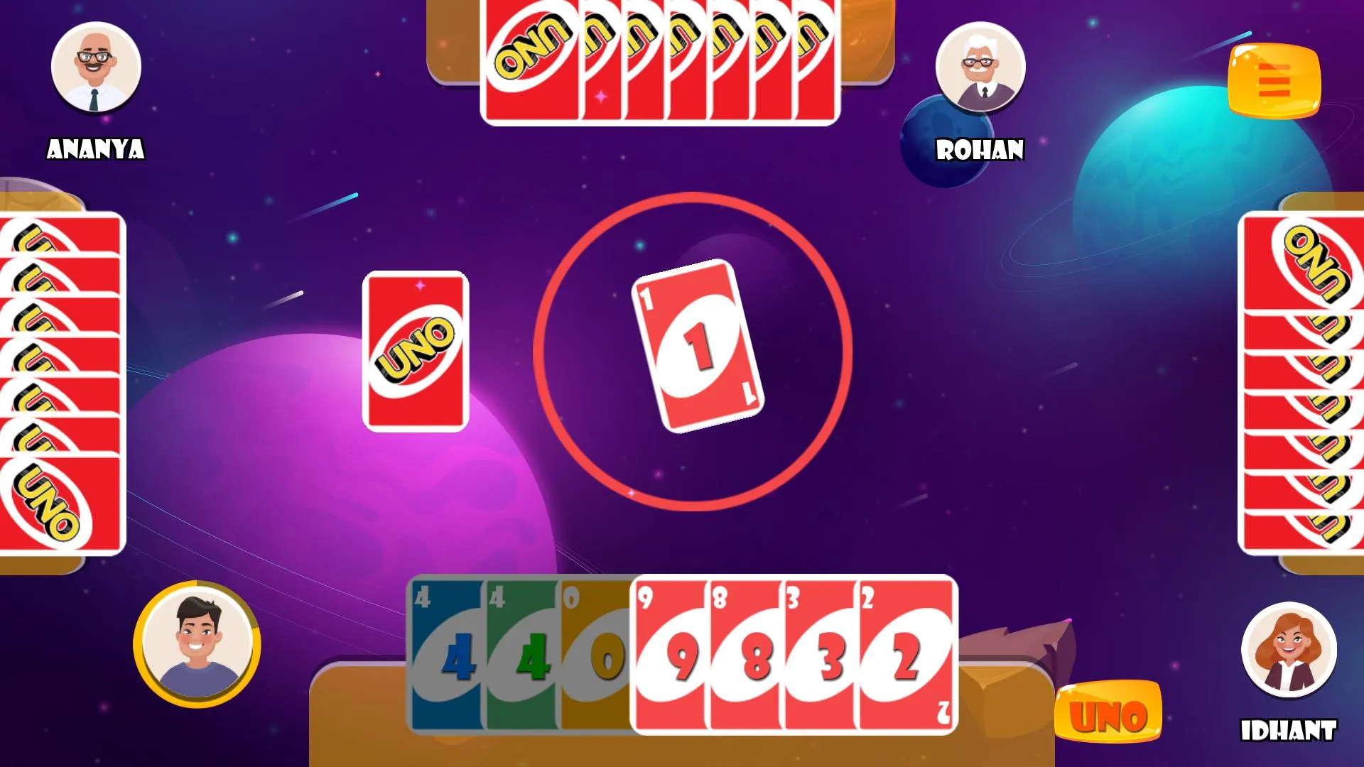 Uno  Space | Indus Appstore | Screenshot