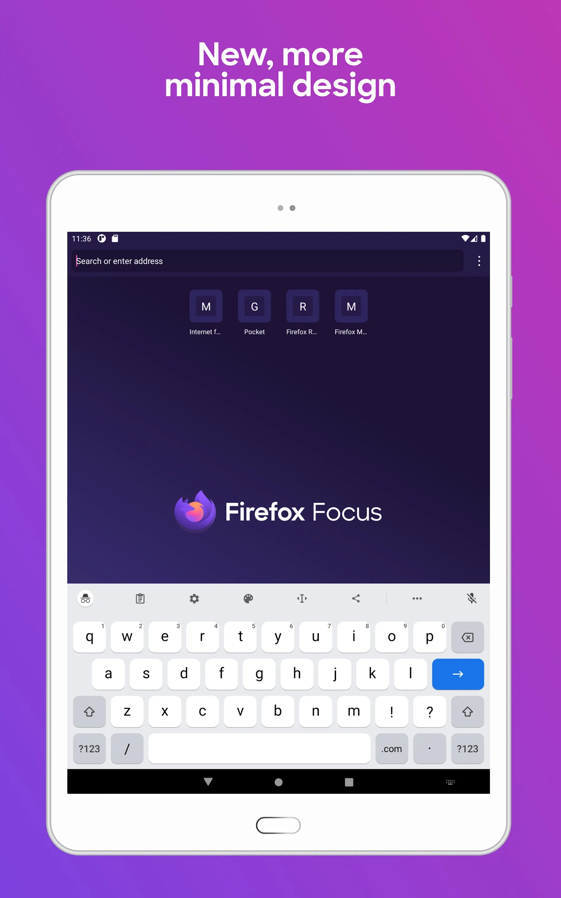 Firefox Focus: No Fuss Browser | Indus Appstore | Screenshot