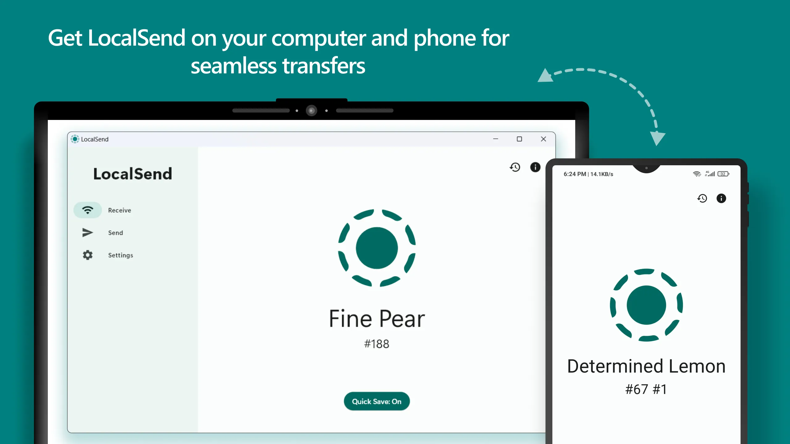 LocalSend: Transfer Files | Indus Appstore | Screenshot