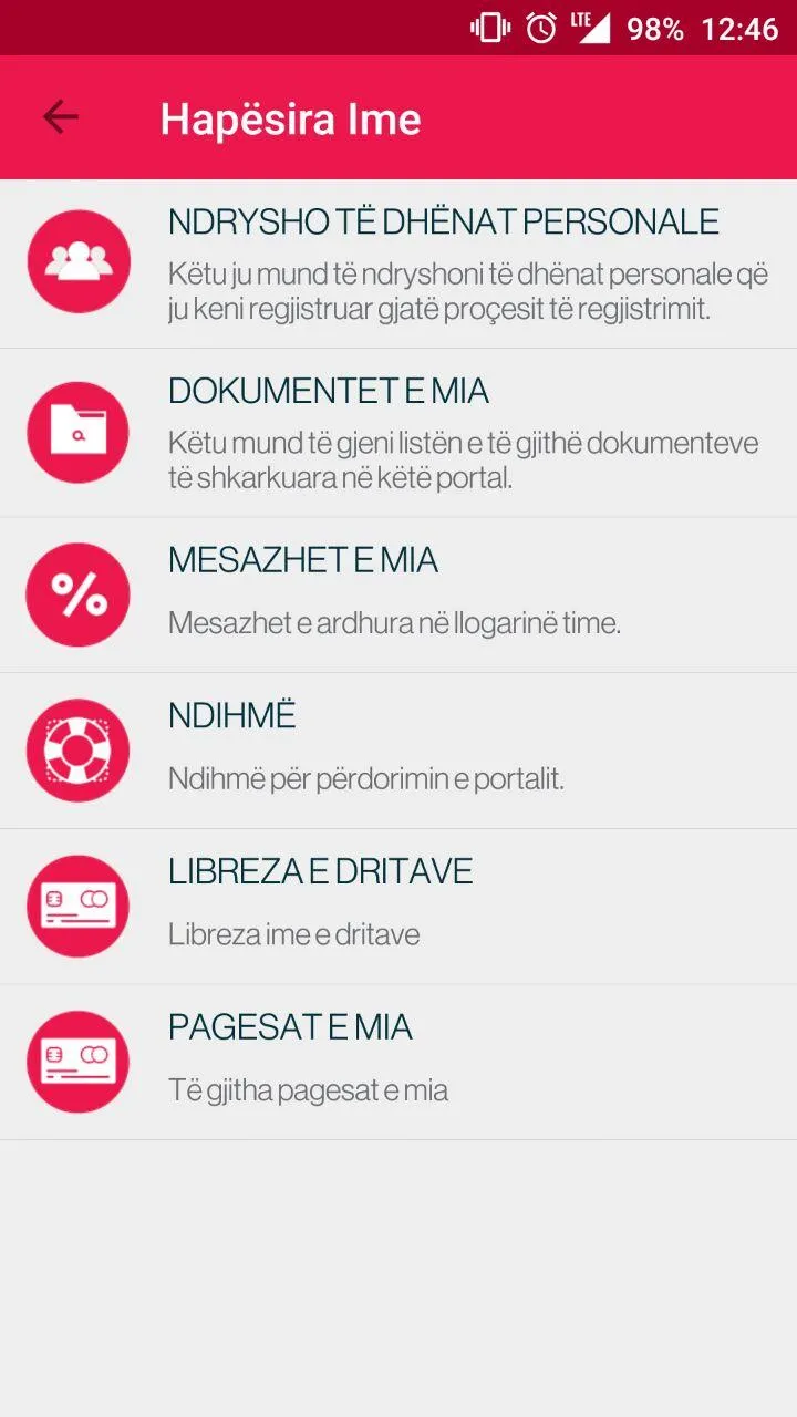 e-Albania | Indus Appstore | Screenshot