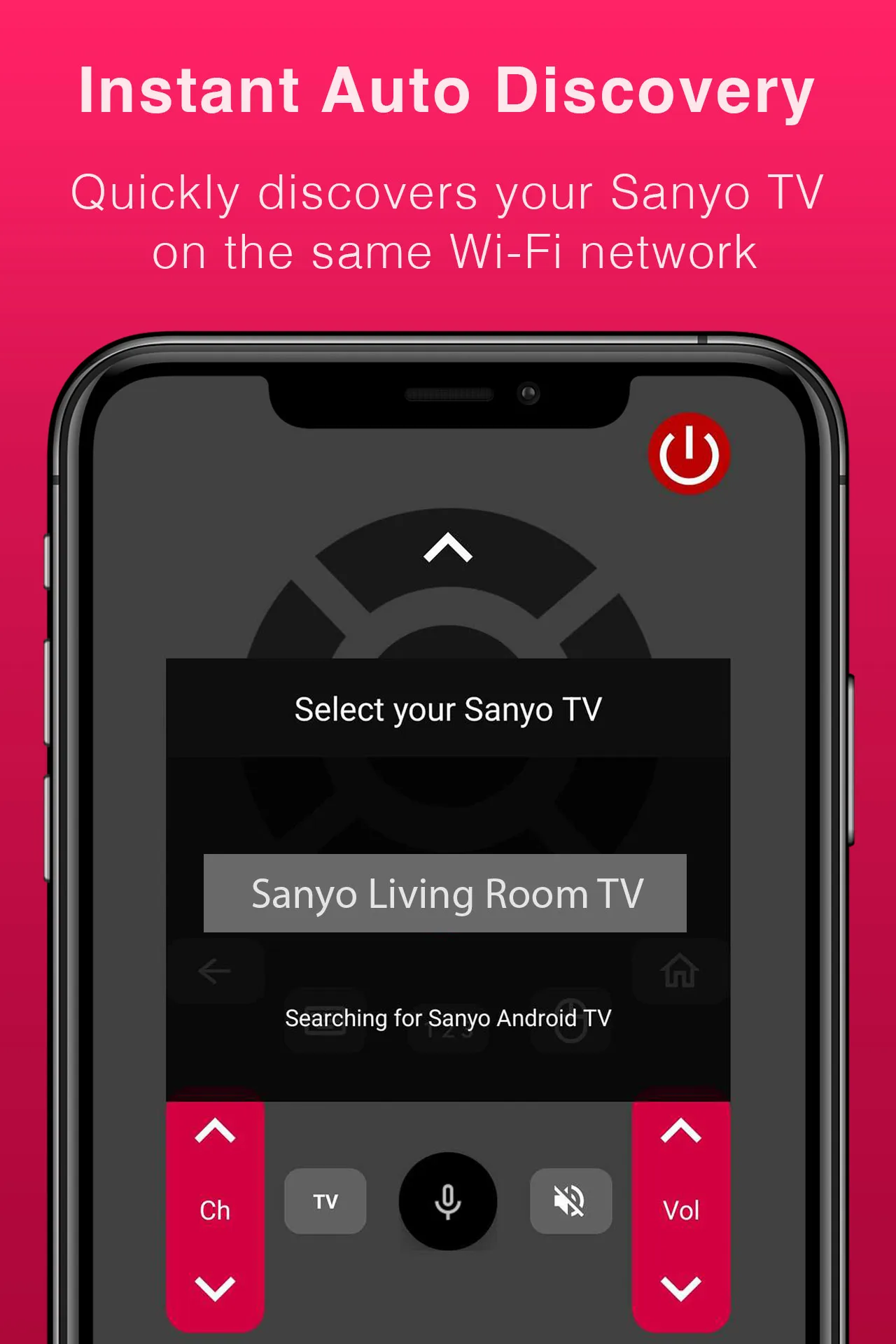 Sanyo TV Remote Control | Indus Appstore | Screenshot