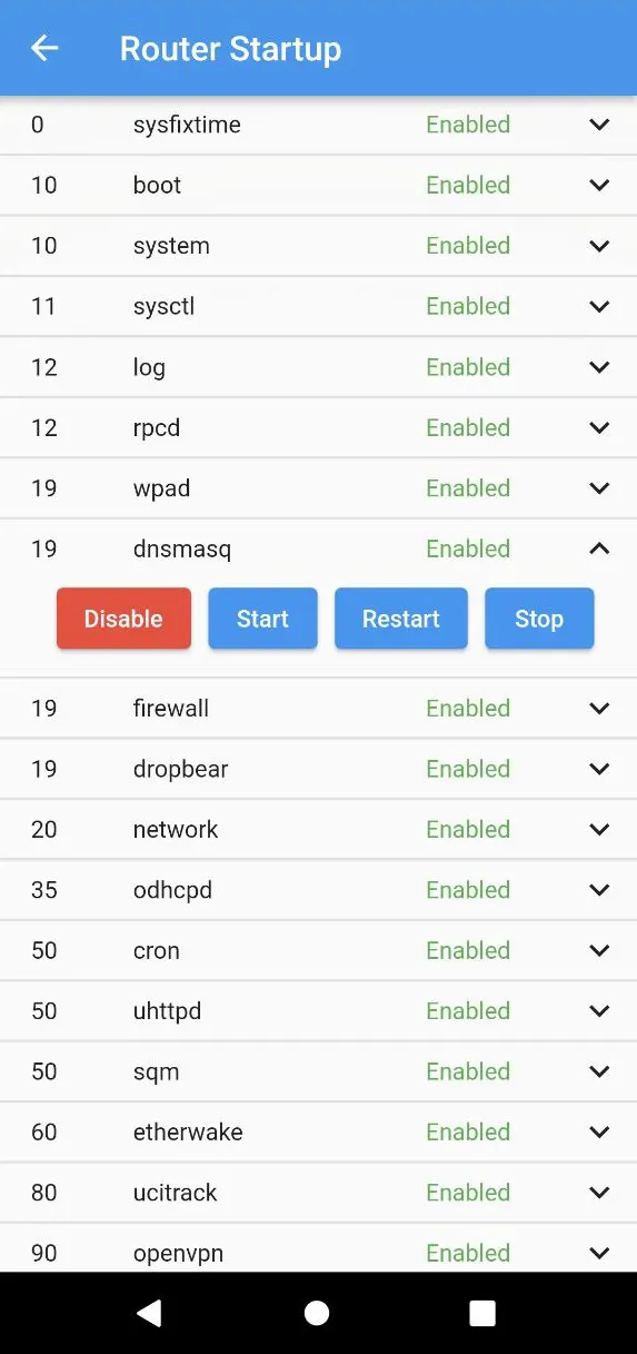 OpenWrt Manager | Indus Appstore | Screenshot