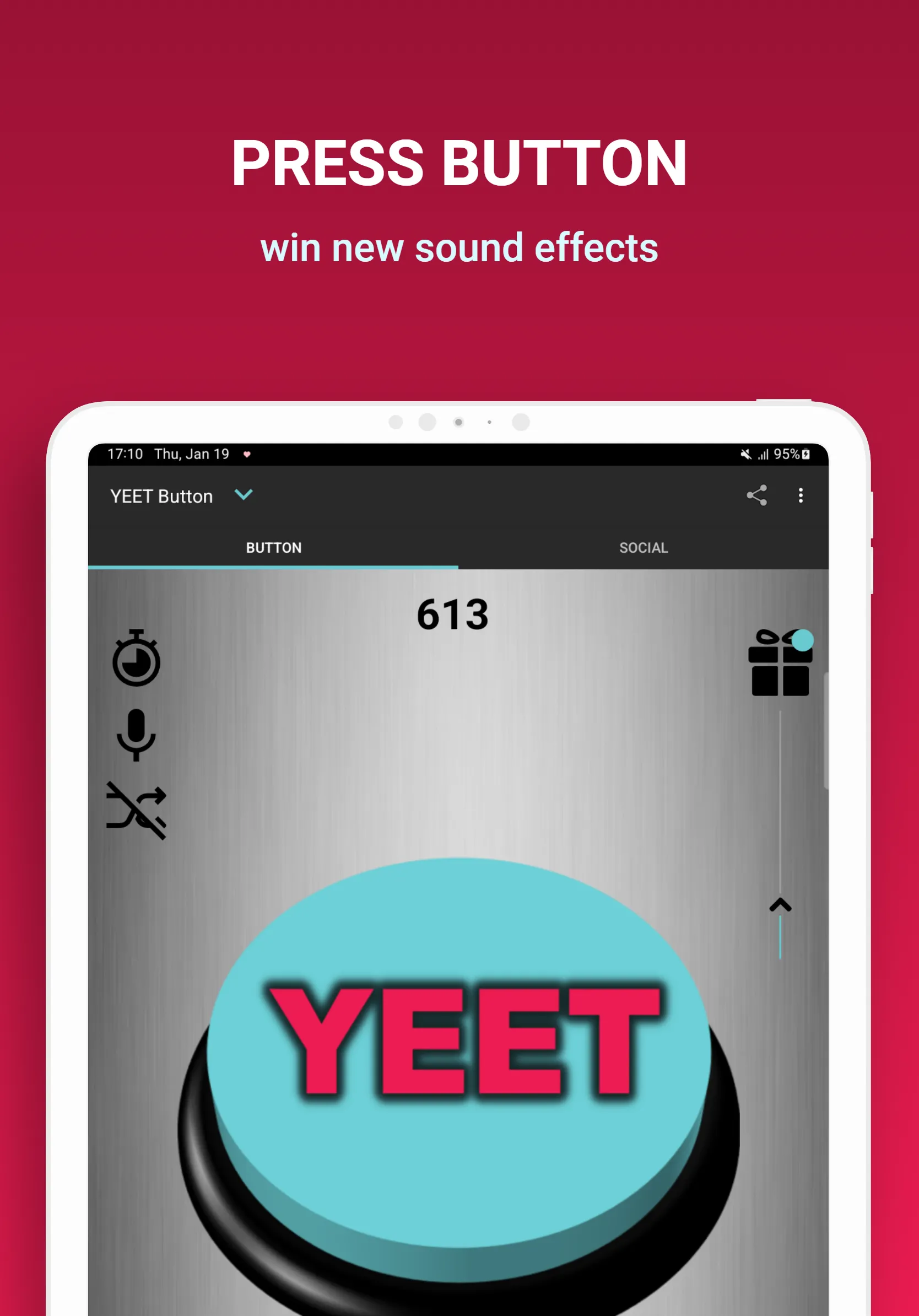 YEET Sound Button | Indus Appstore | Screenshot