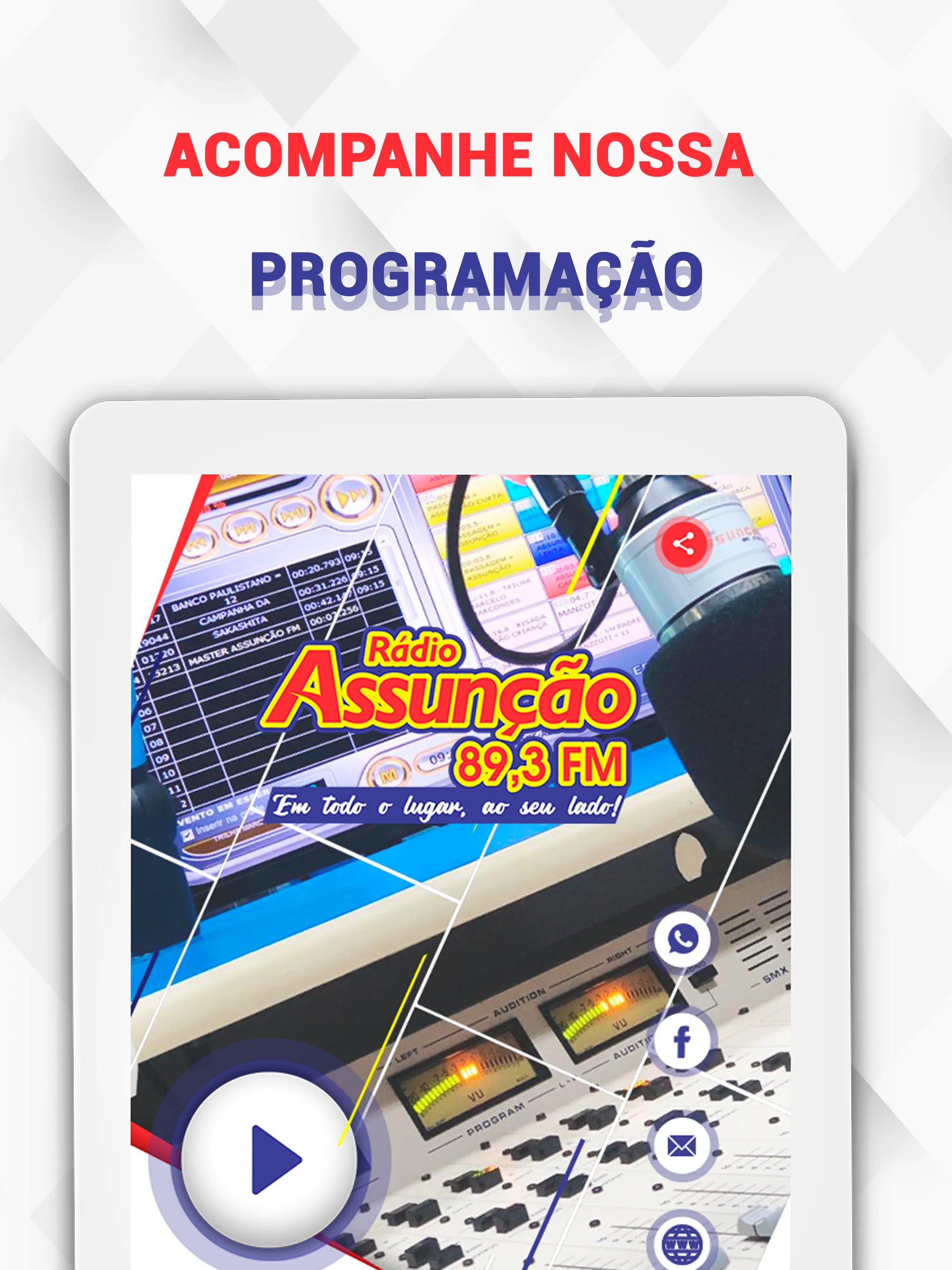 Assunção FM 89,3 | Indus Appstore | Screenshot