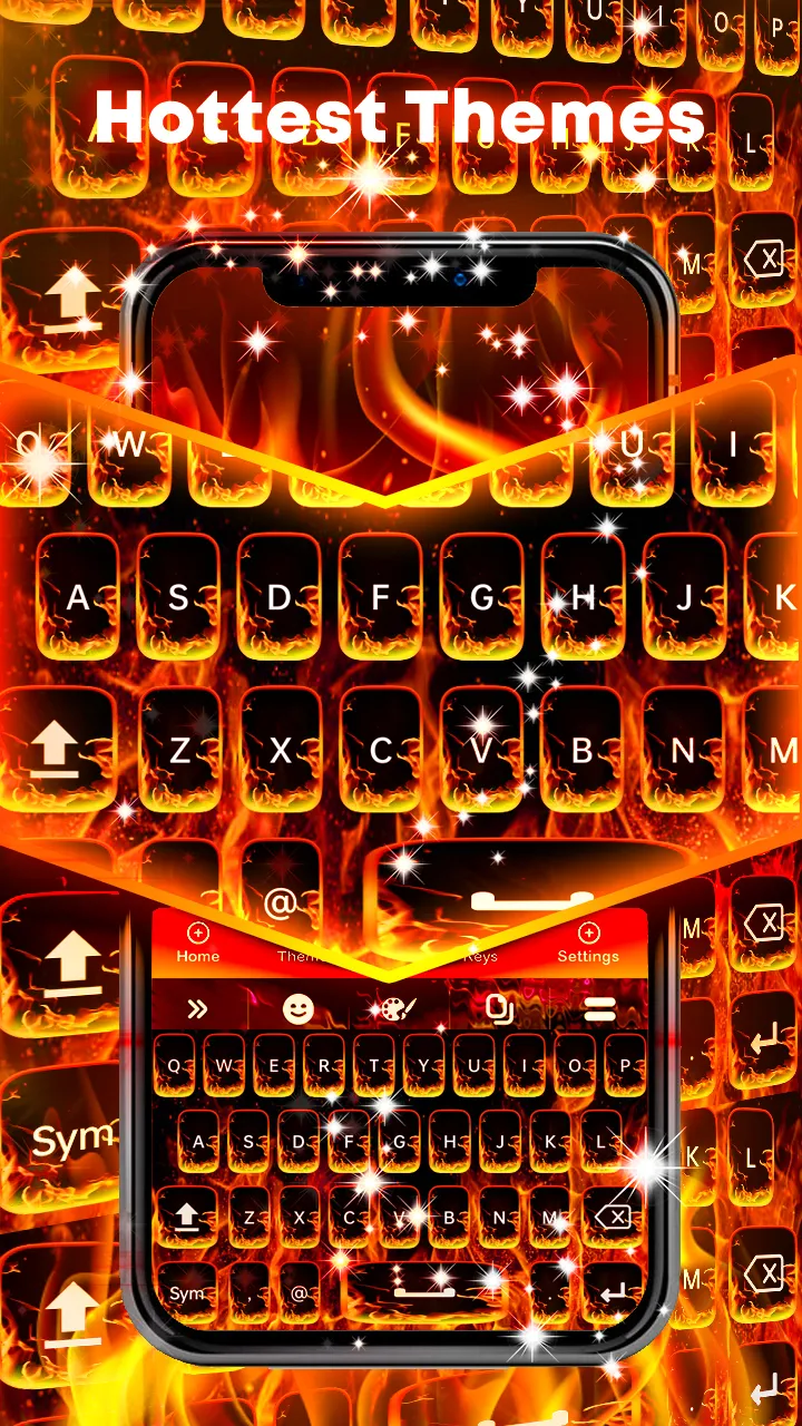 Flames - Themes Keyboard App | Indus Appstore | Screenshot