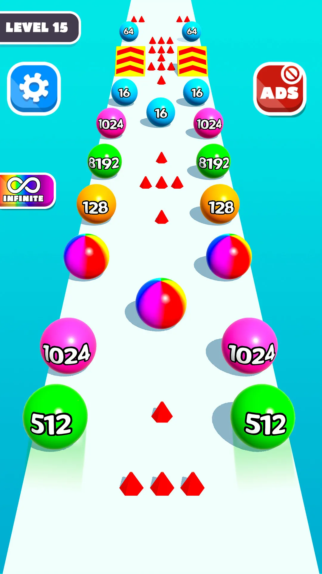 Numbers Ball Blend Challenge | Indus Appstore | Screenshot