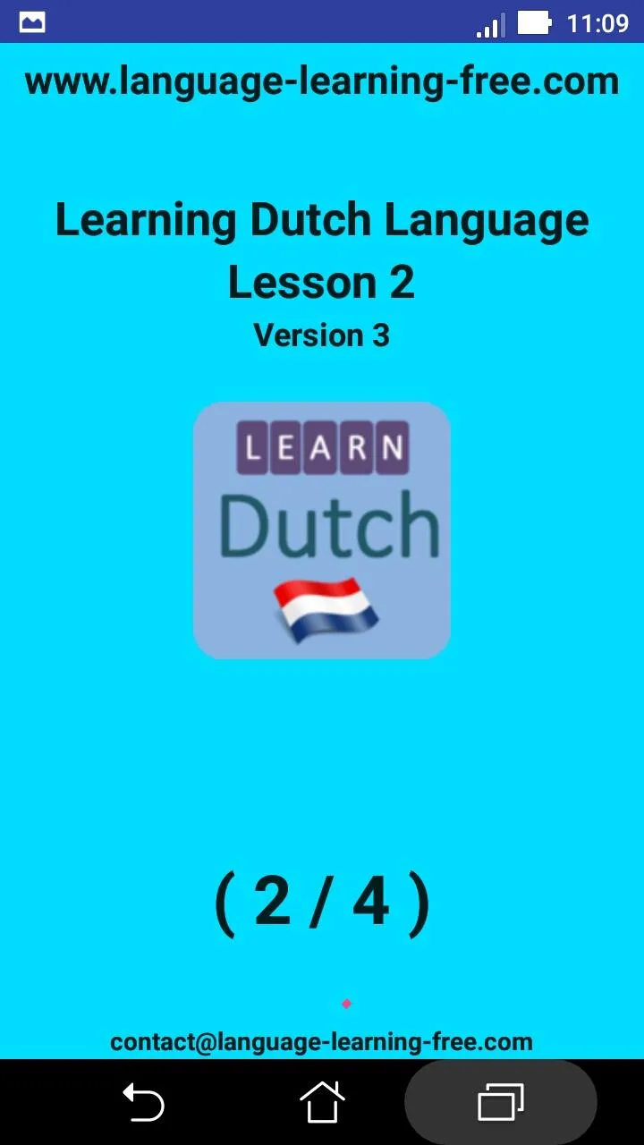 Learning Dutch language (lesso | Indus Appstore | Screenshot