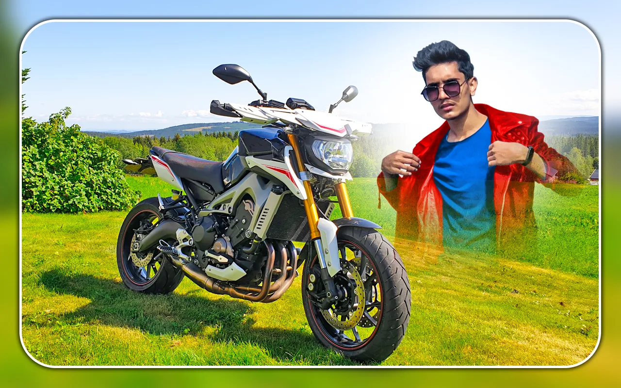 Bike photo editor rider frames | Indus Appstore | Screenshot