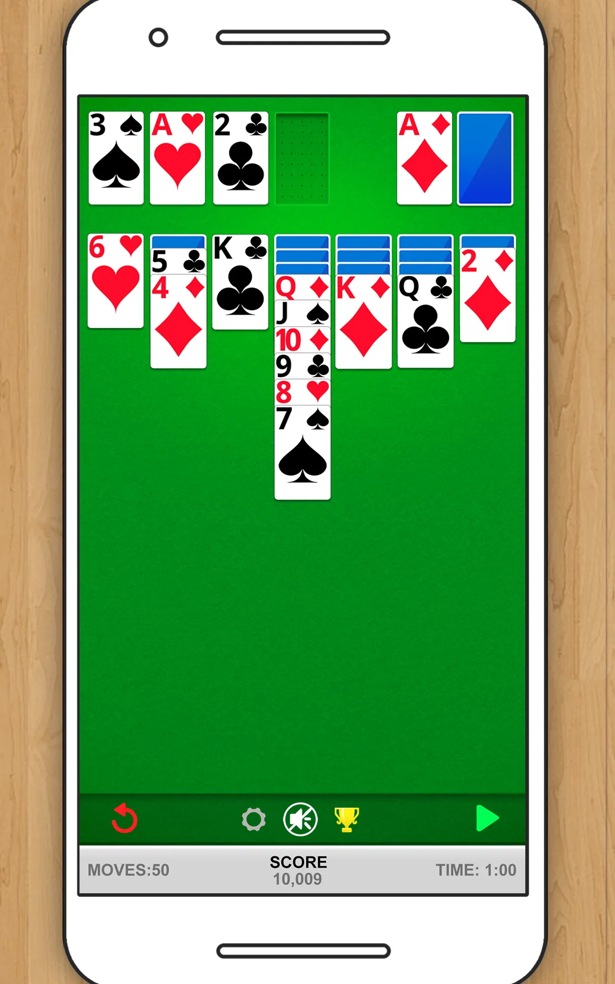 SOLITAIRE CLASSIC CARD GAME | Indus Appstore | Screenshot