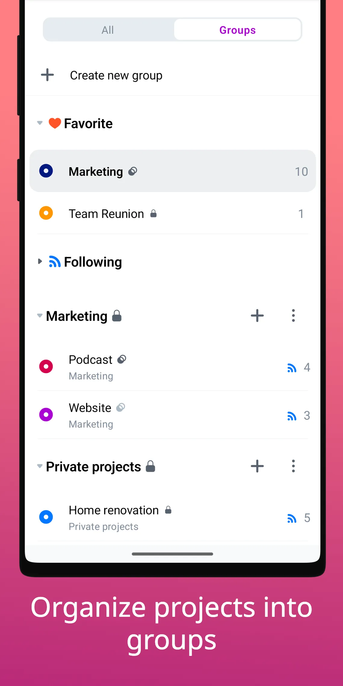 Nozbe: Tasks & Projects | Indus Appstore | Screenshot