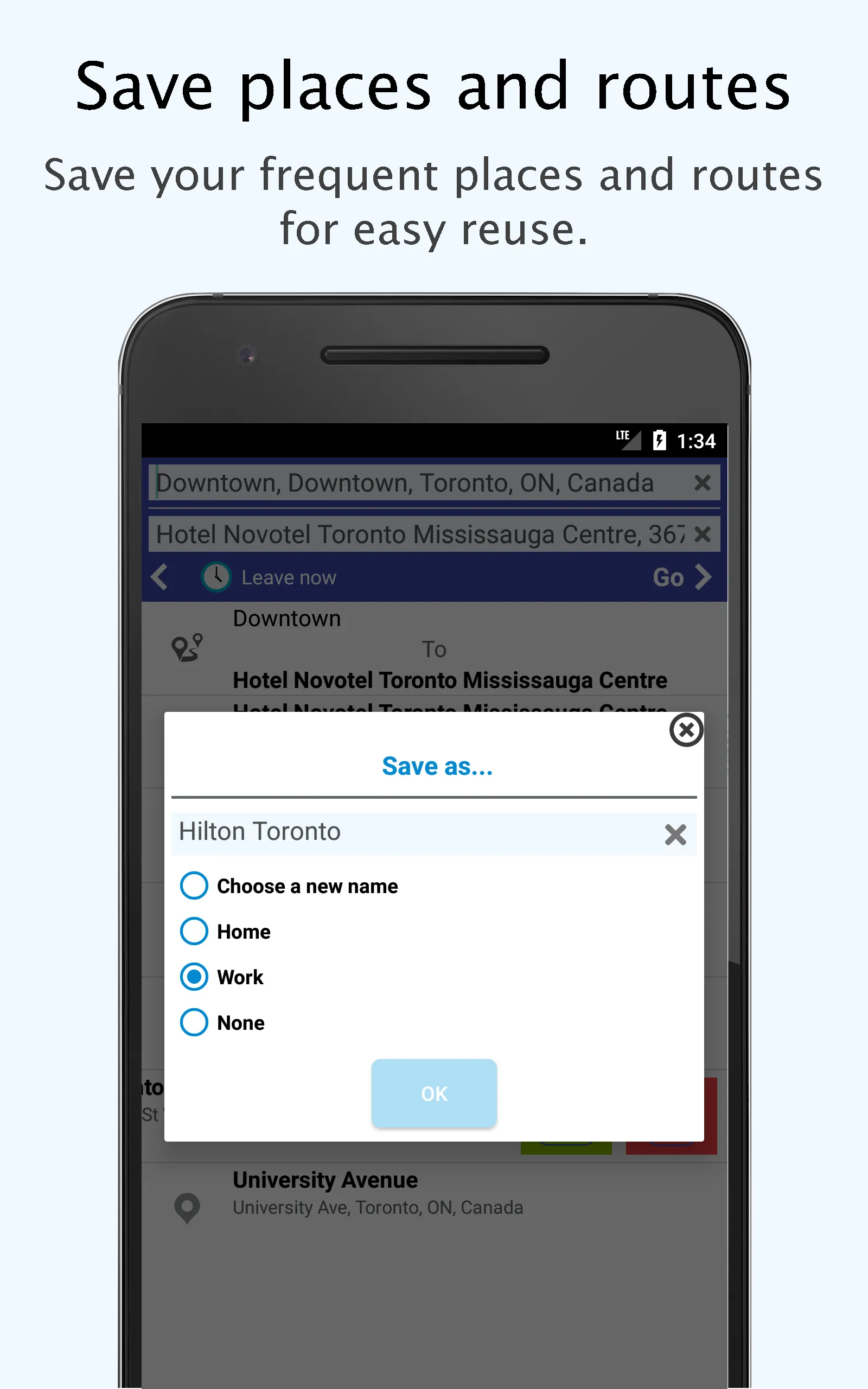 Toronto Public Transport Times | Indus Appstore | Screenshot