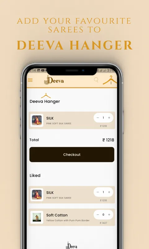 DEEVA - The Online Saree Store | Indus Appstore | Screenshot