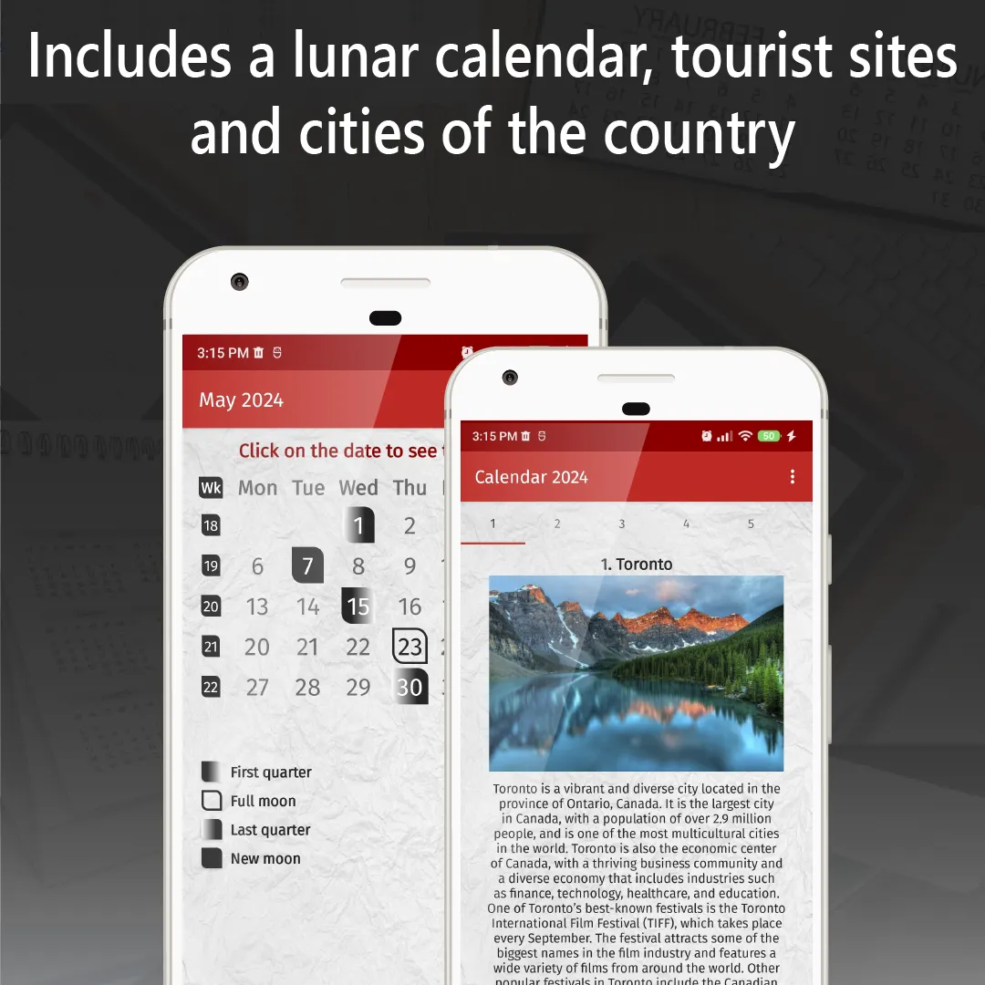 canada calendar 2024 | Indus Appstore | Screenshot