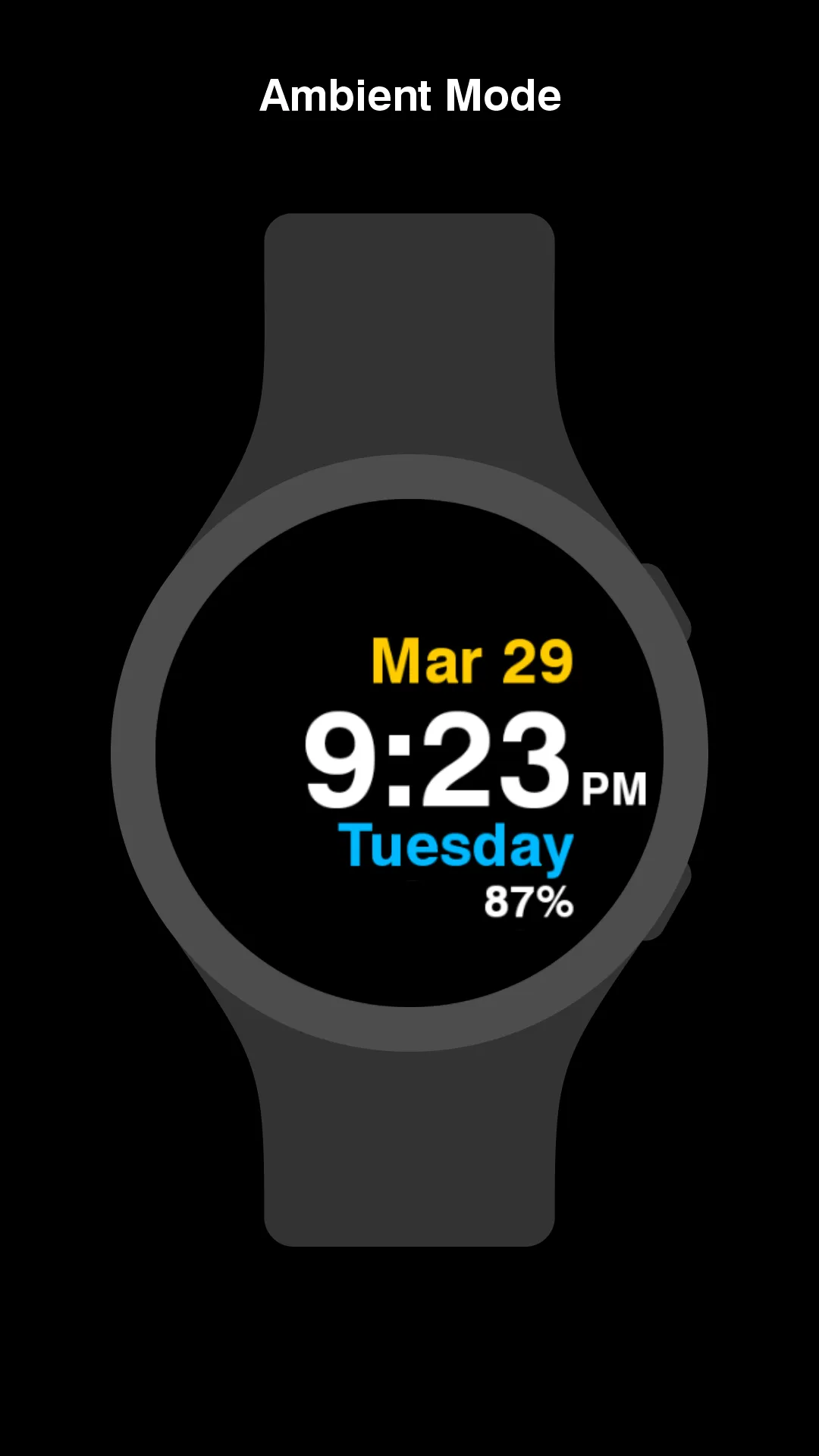 Moon Steps Watch Face | Indus Appstore | Screenshot