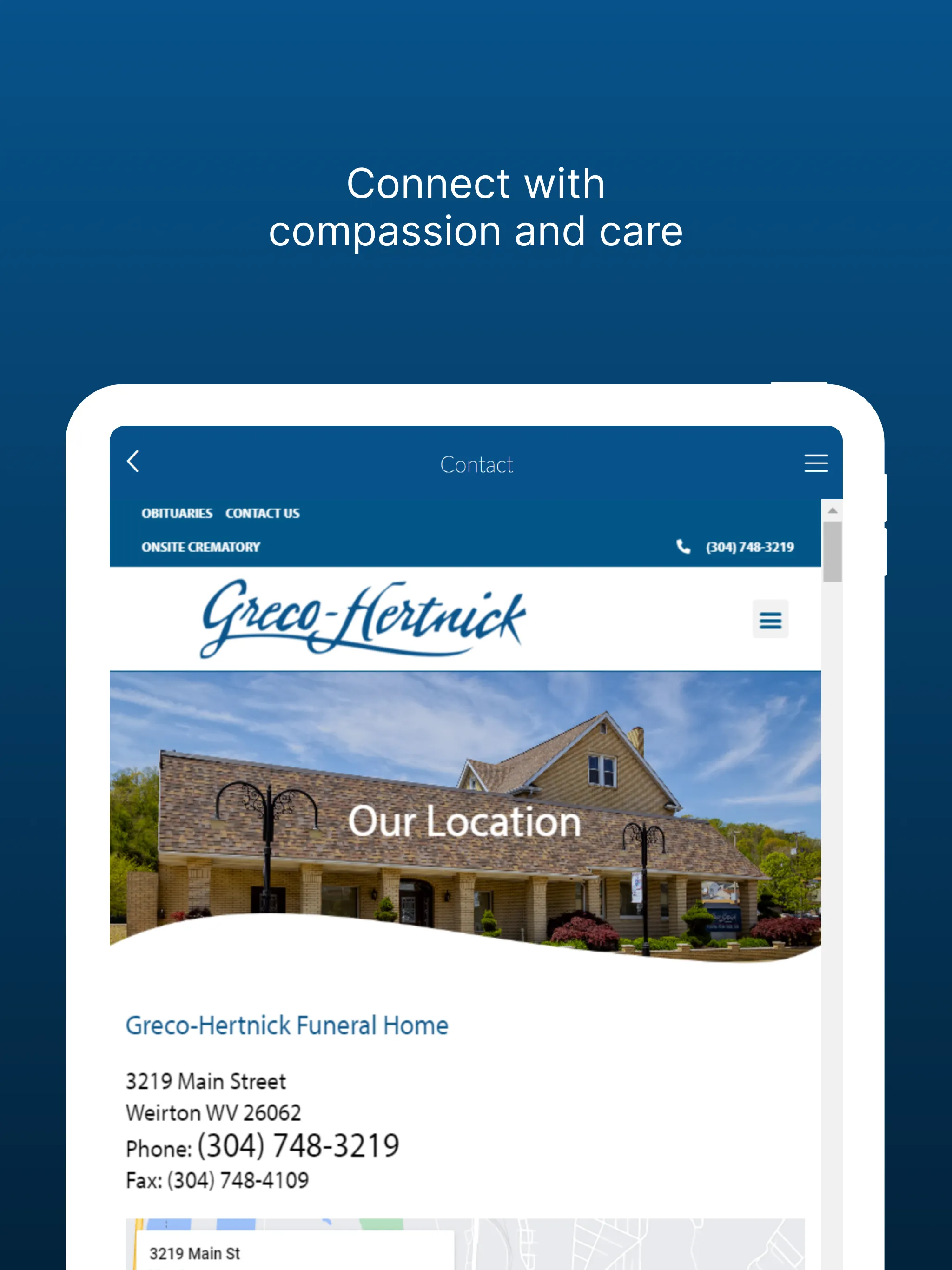 Greco Funeral Homes | Indus Appstore | Screenshot