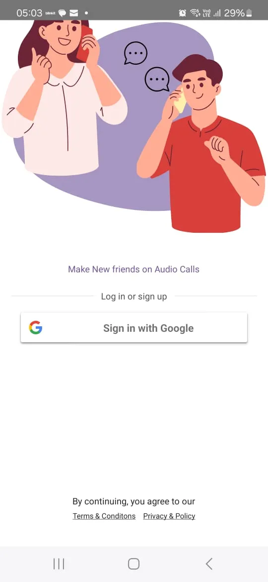 Baatein : Make New Friends! | Indus Appstore | Screenshot