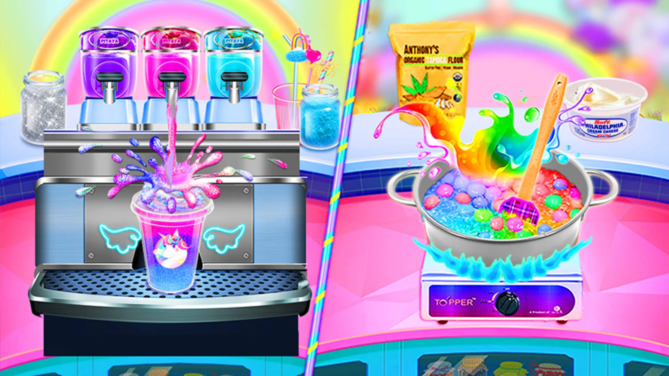 Ice Cream Games: Rainbow Maker | Indus Appstore | Screenshot