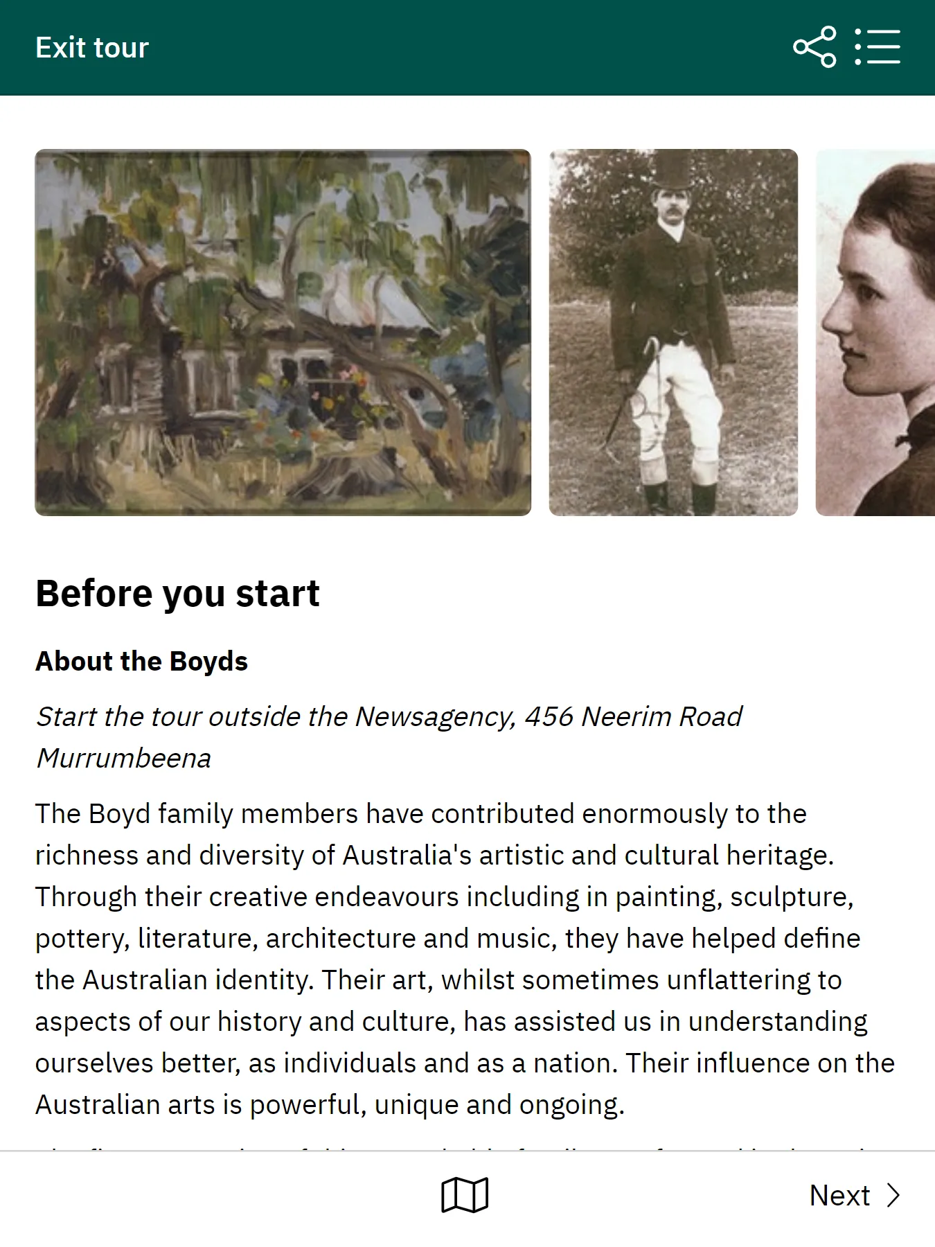 Glen Eira Walking Tours | Indus Appstore | Screenshot