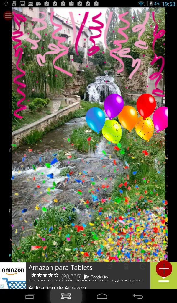 Birthday Party photo Stickers | Indus Appstore | Screenshot