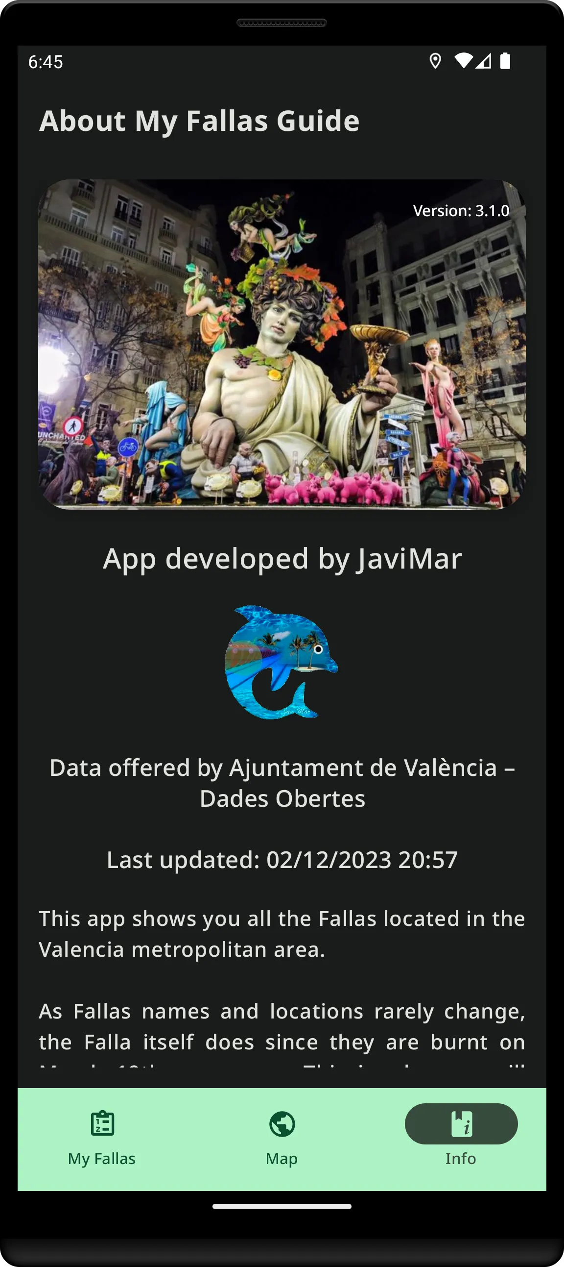 My Fallas Guide | Indus Appstore | Screenshot