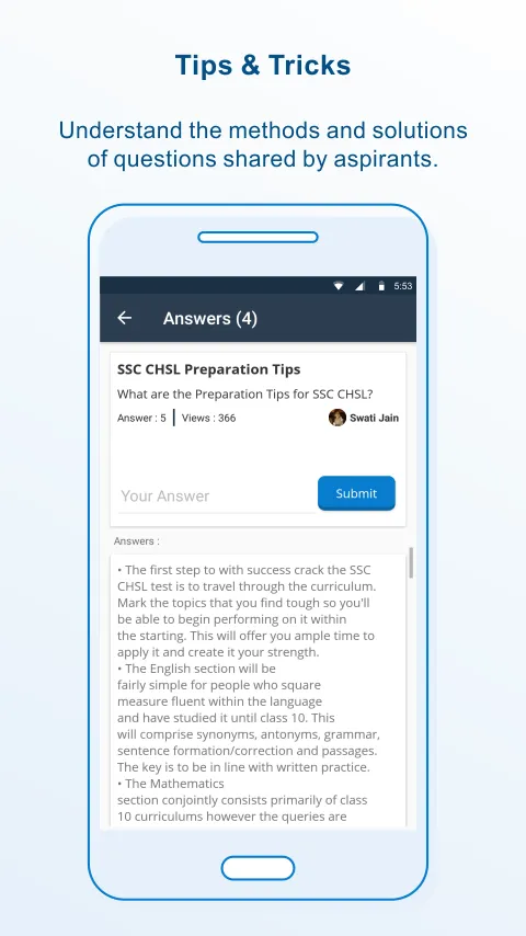 SSC CHSL Exam Preparation Test | Indus Appstore | Screenshot