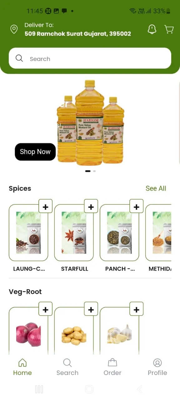 Hariom Atta & Spices | Indus Appstore | Screenshot